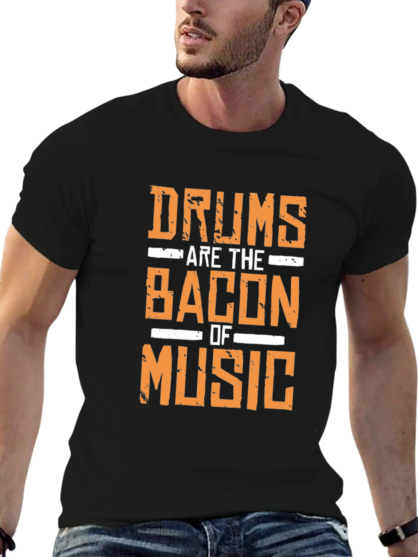 Drums are the Bacon of Music T-Shirt