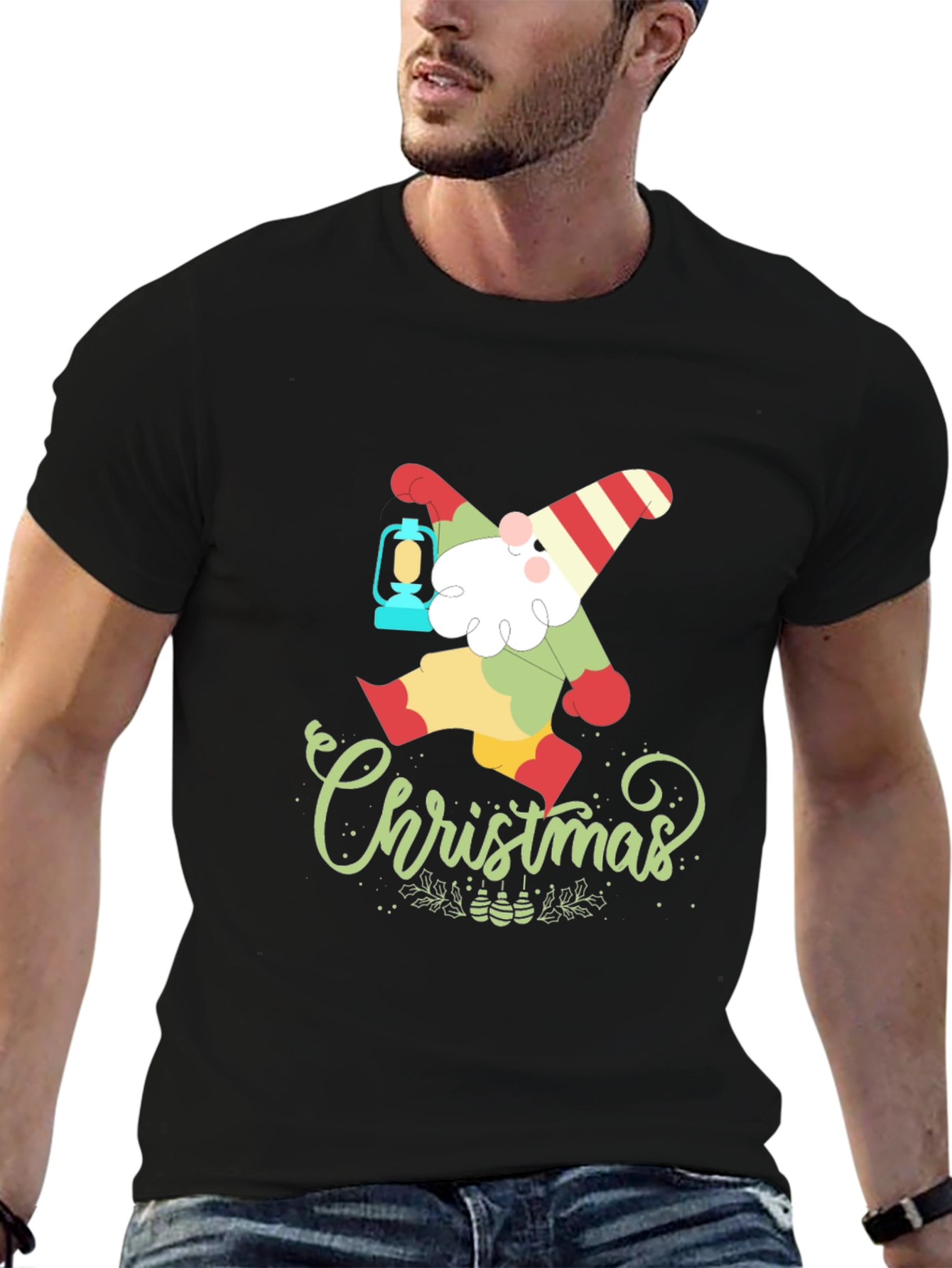 Christmas Gnome Graphic Tee