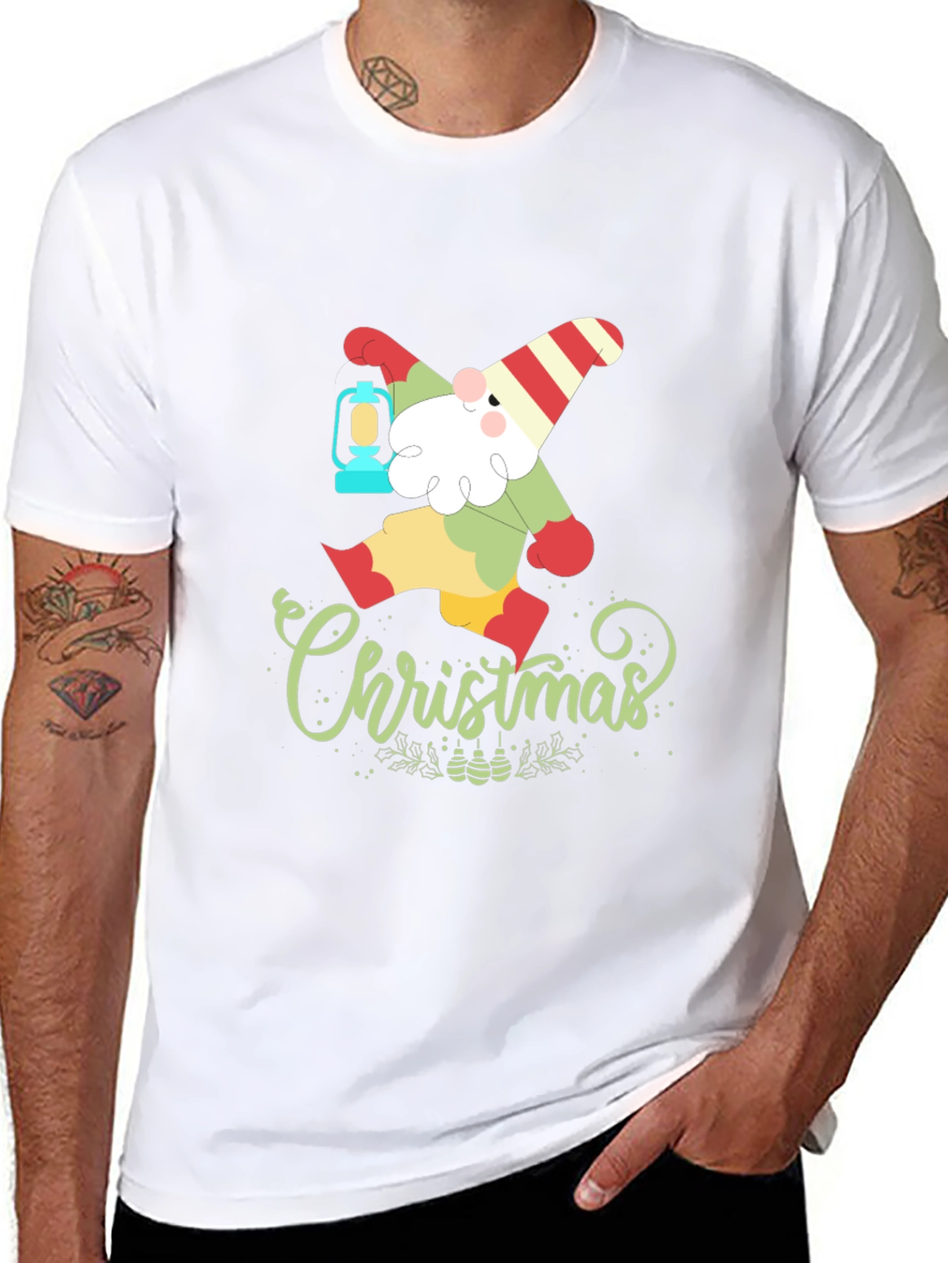 Christmas Gnome Graphic Tee