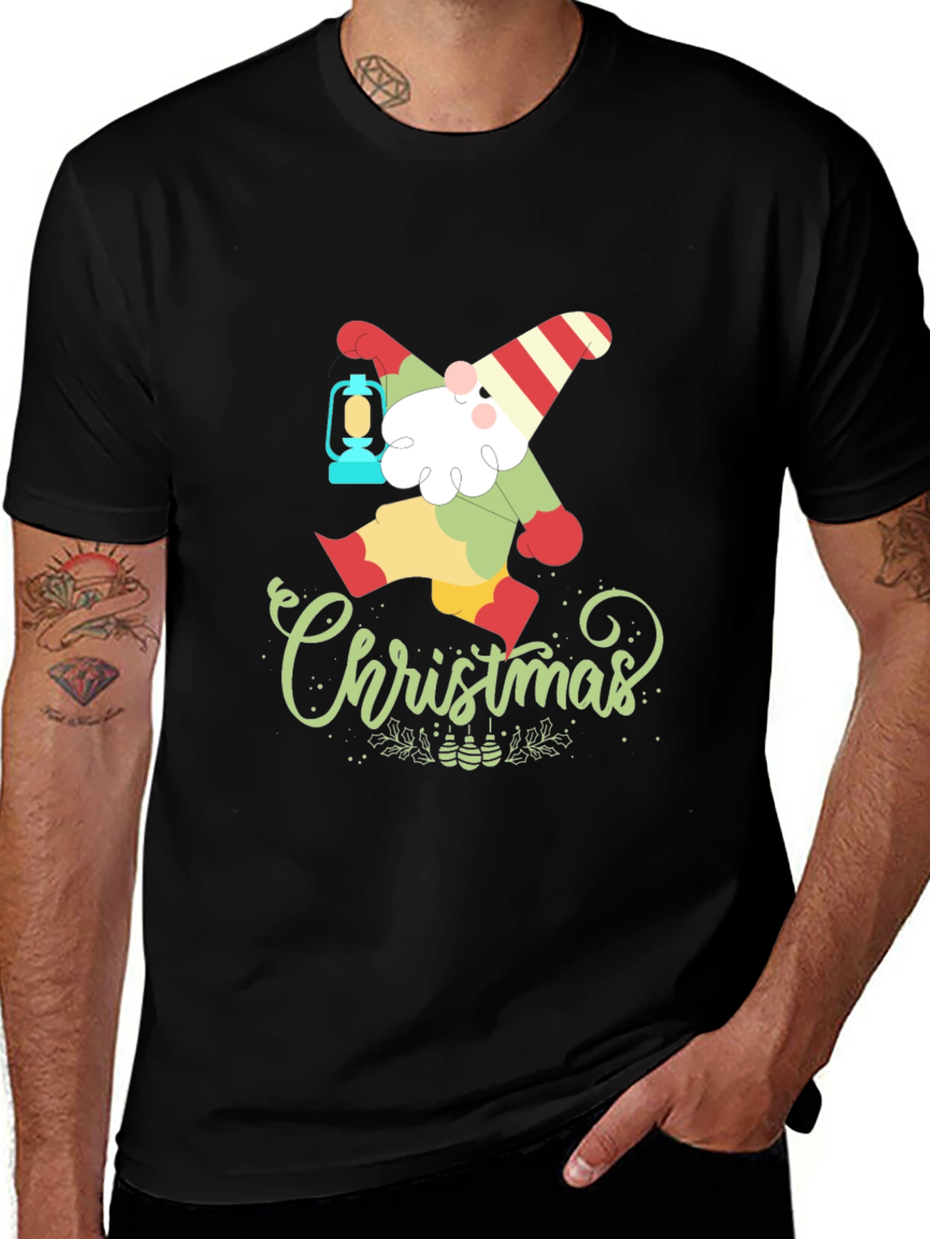 Christmas Gnome Graphic Tee
