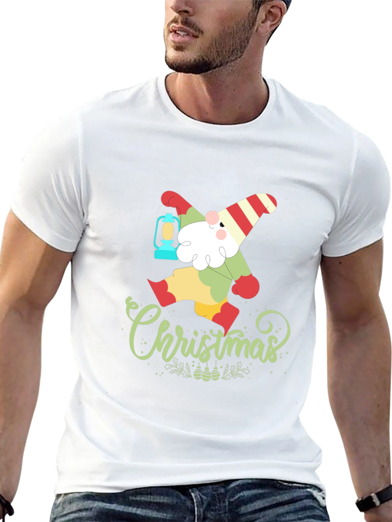Christmas Gnome Graphic Tee
