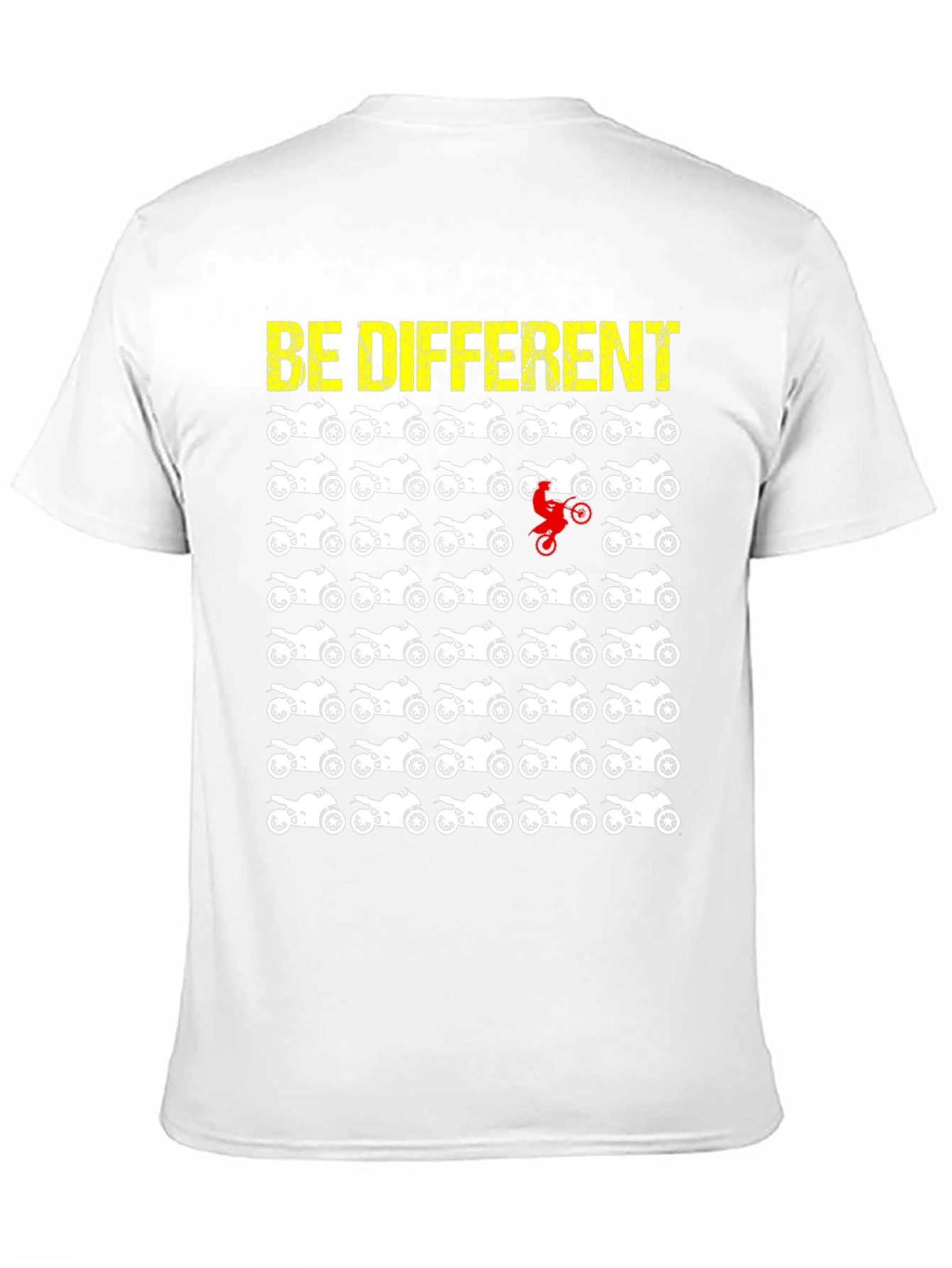 Be Different Motorcycle T-Shirt Moto Rider Tee