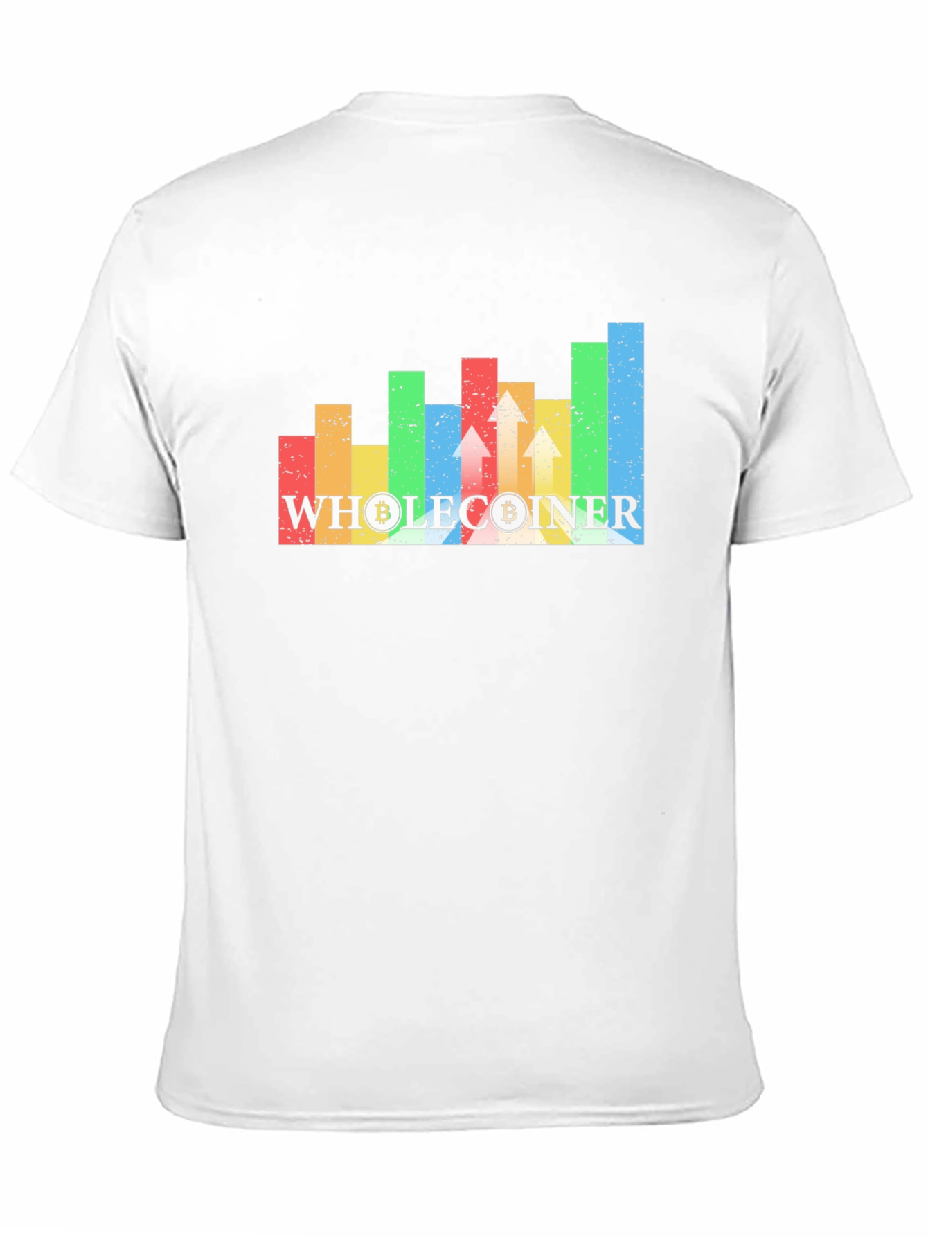 Wholecoiner Bitcoin Crypto Black T-Shirt