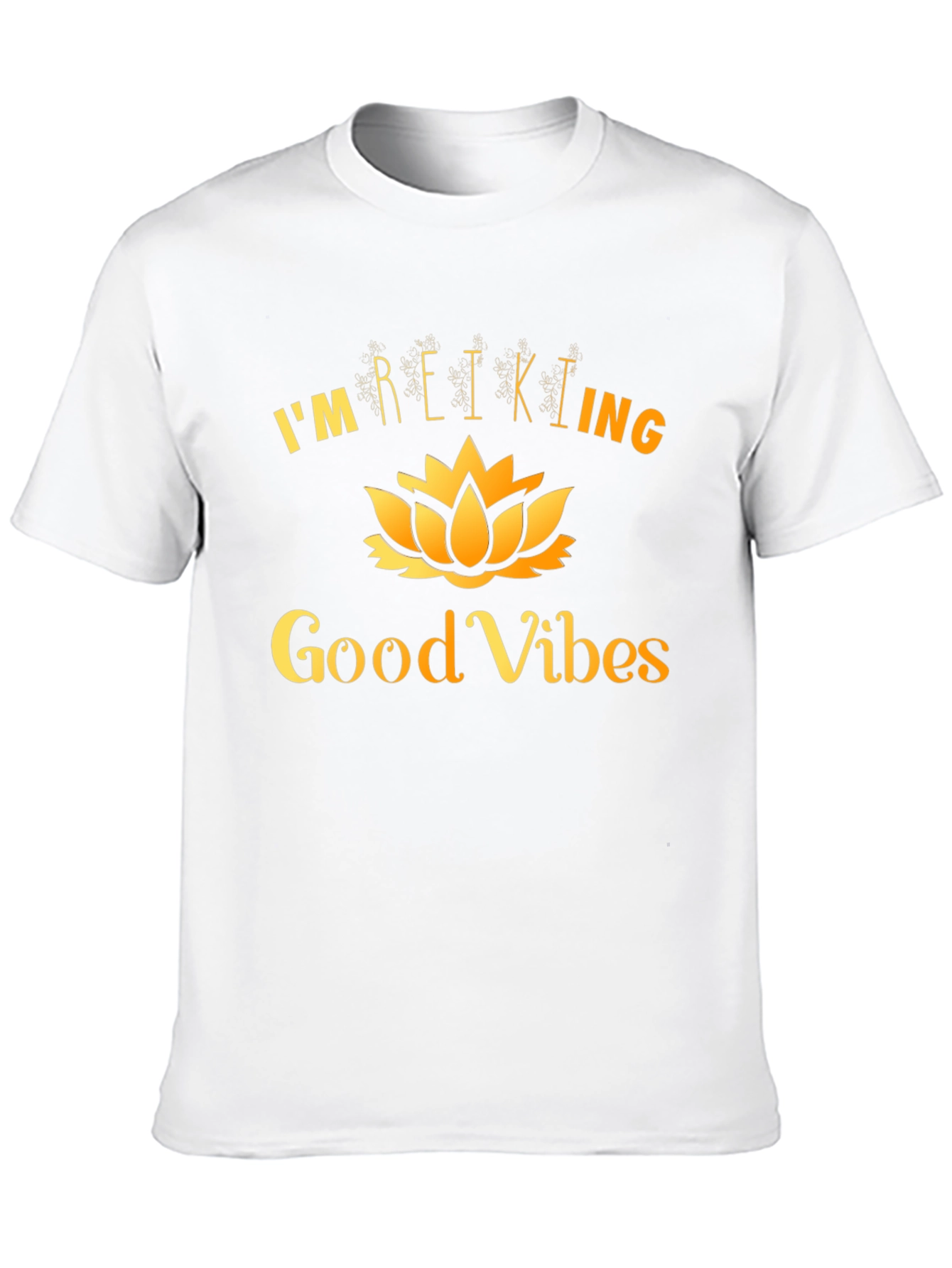 Reiki Good Vibes Graphic T-Shirt