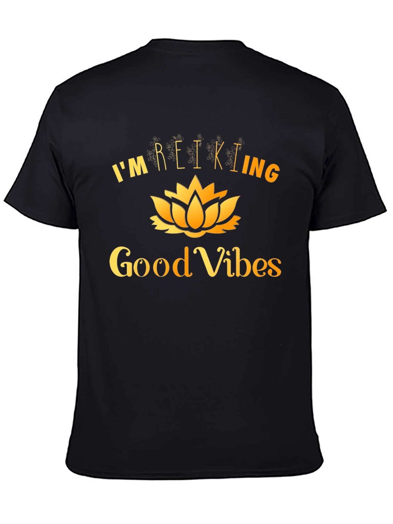 Reiki Good Vibes Graphic T-Shirt