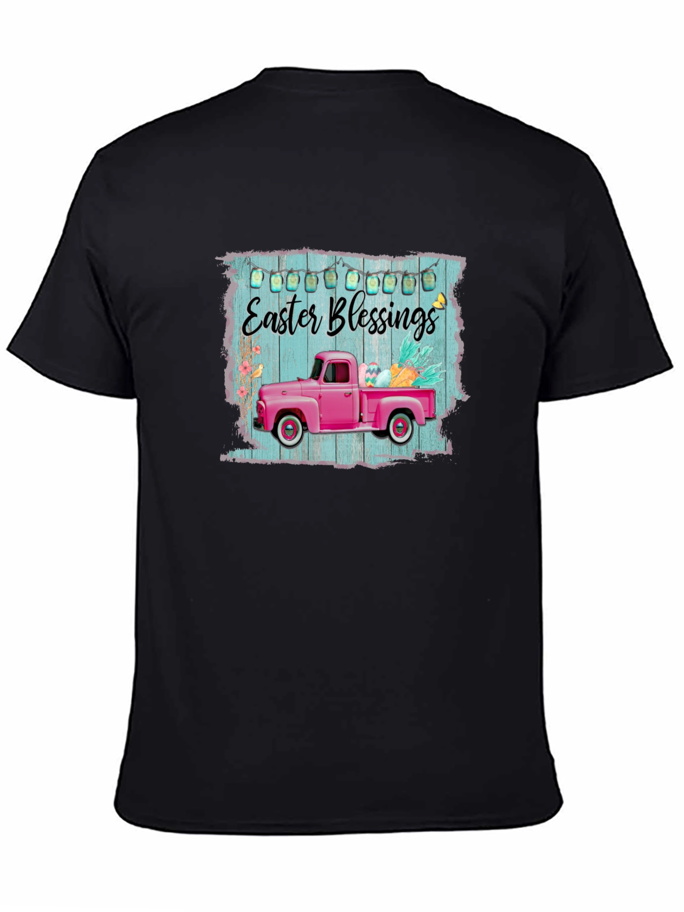 Easter Blessings Truck Graphic T-Shirt