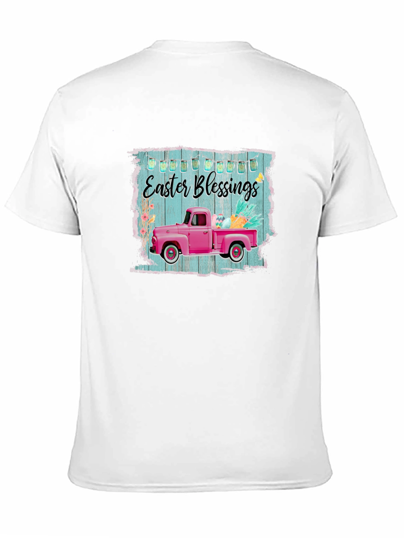 Easter Blessings Truck Graphic T-Shirt