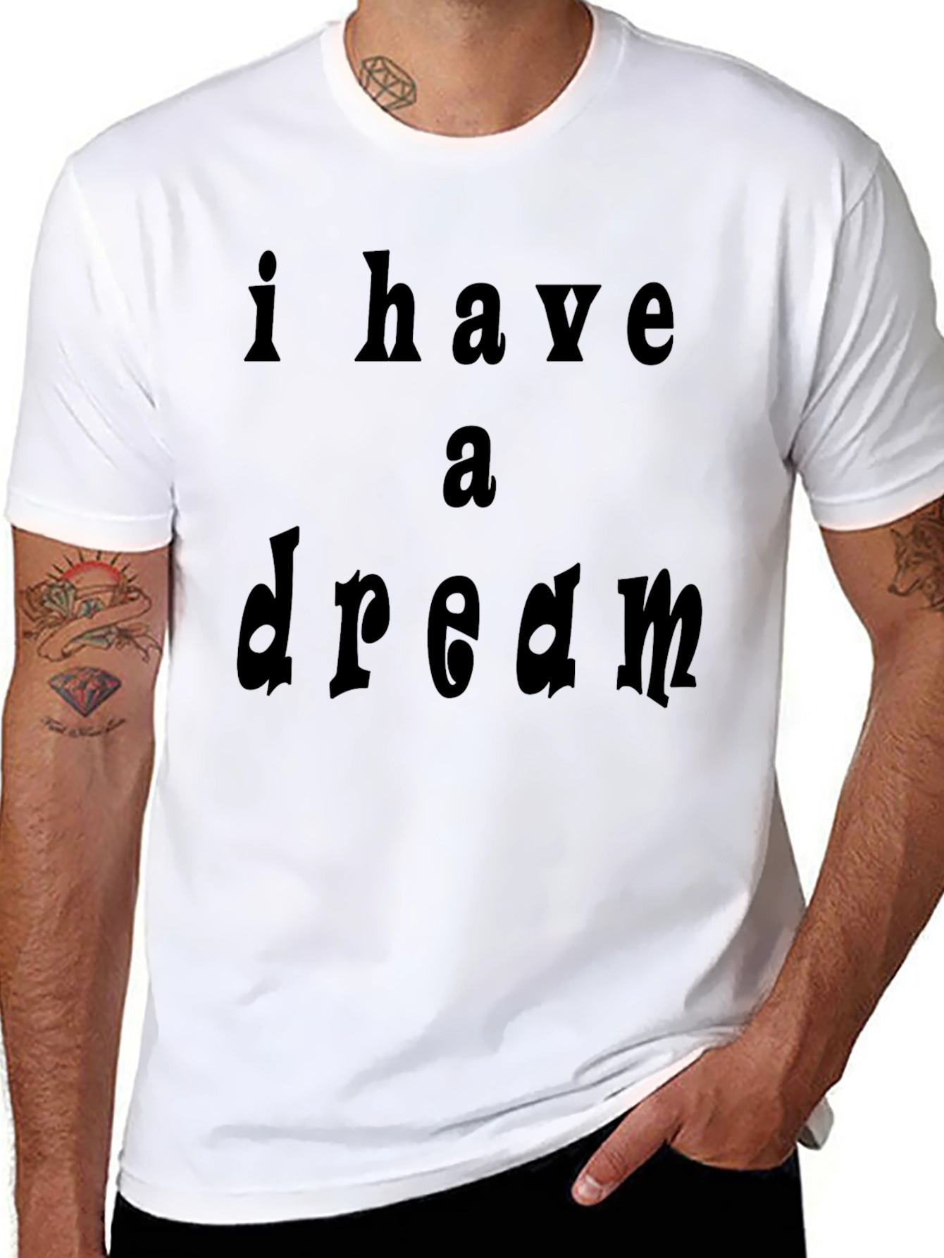 I Have a Dream Black T-Shirt
