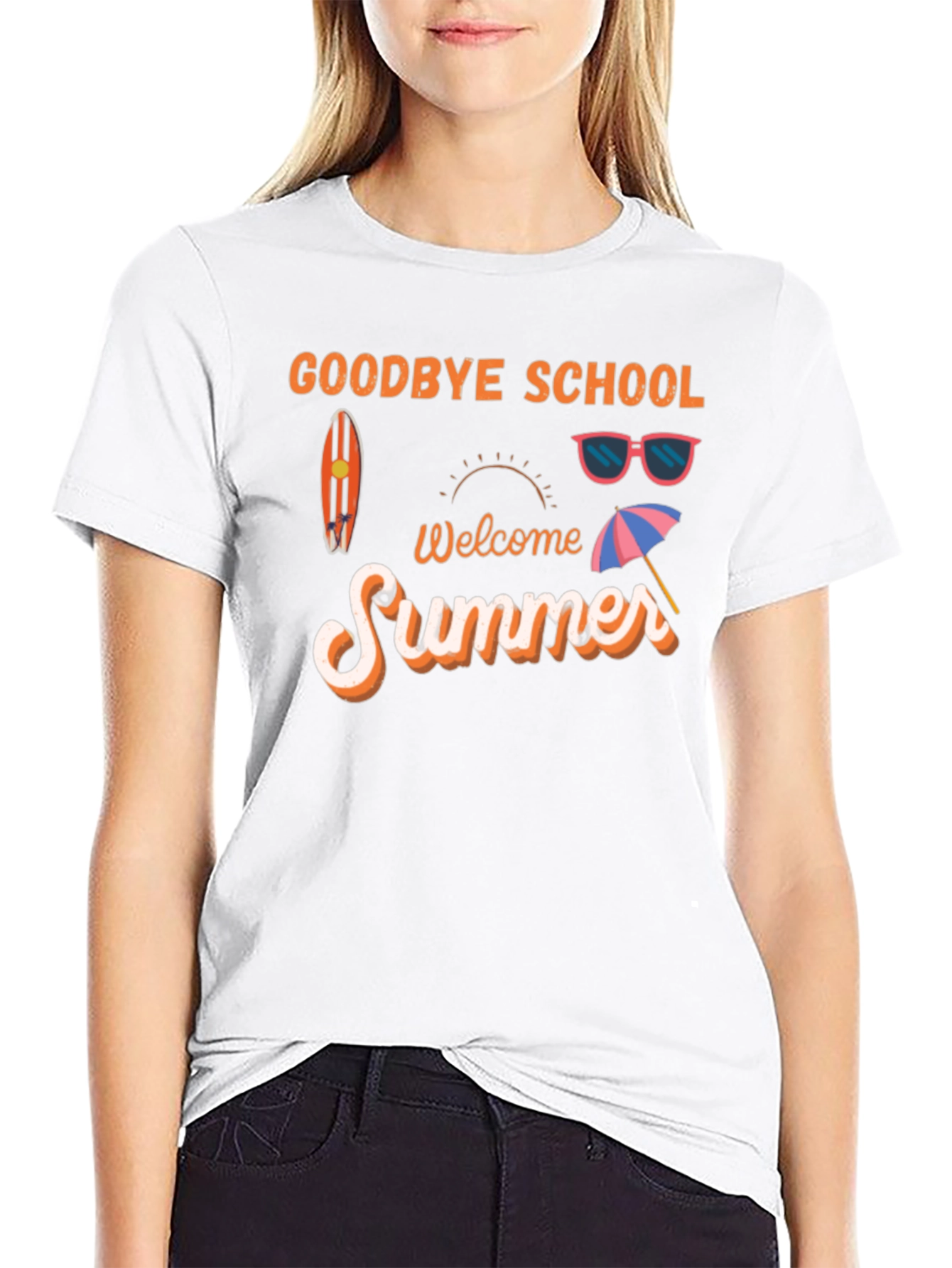 Goodbye School Welcome Summer T-Shirt