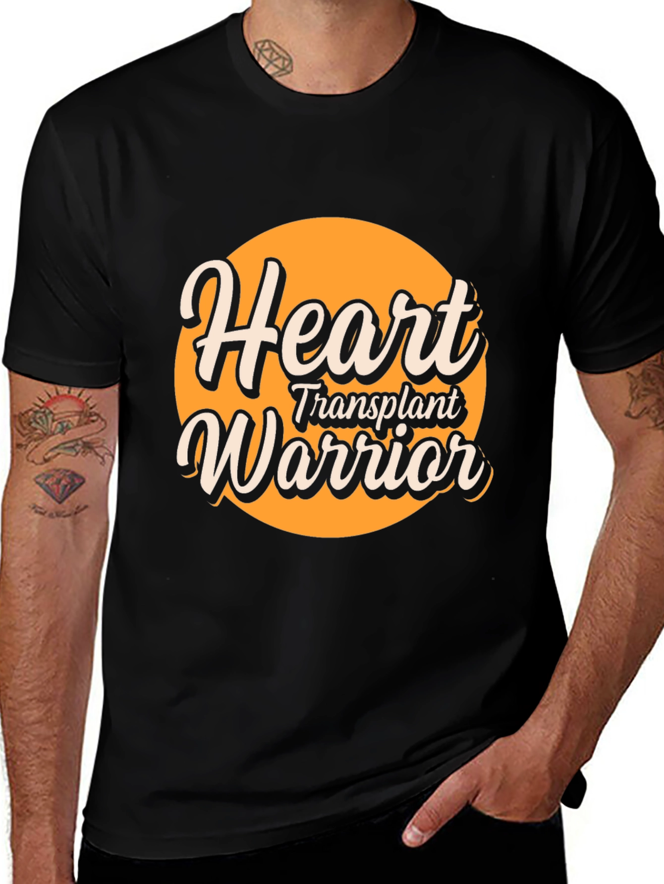 Heart Transplant Warrior Graphic Tee