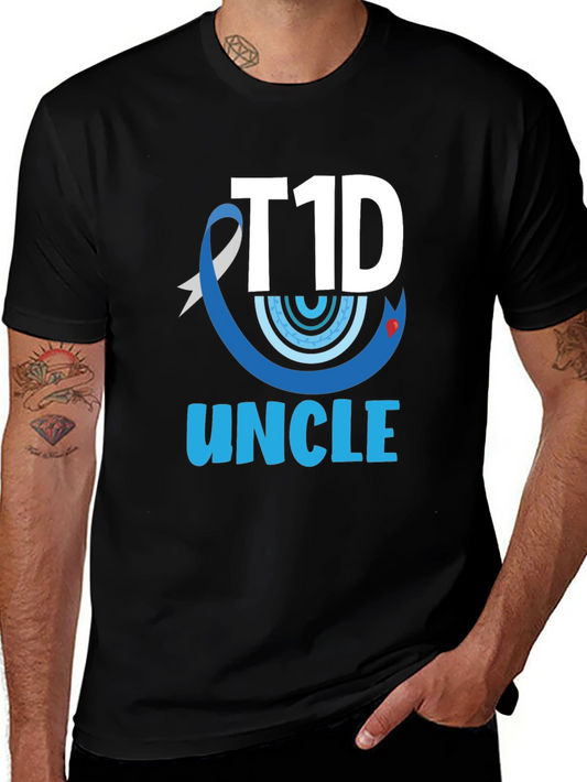T1D Uncle Awareness Graphic Tee