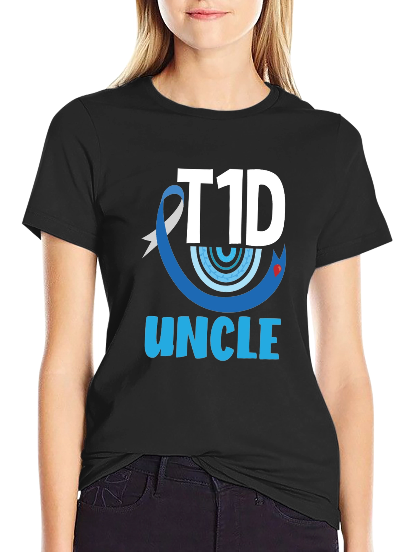 T1D Uncle Awareness Graphic Tee