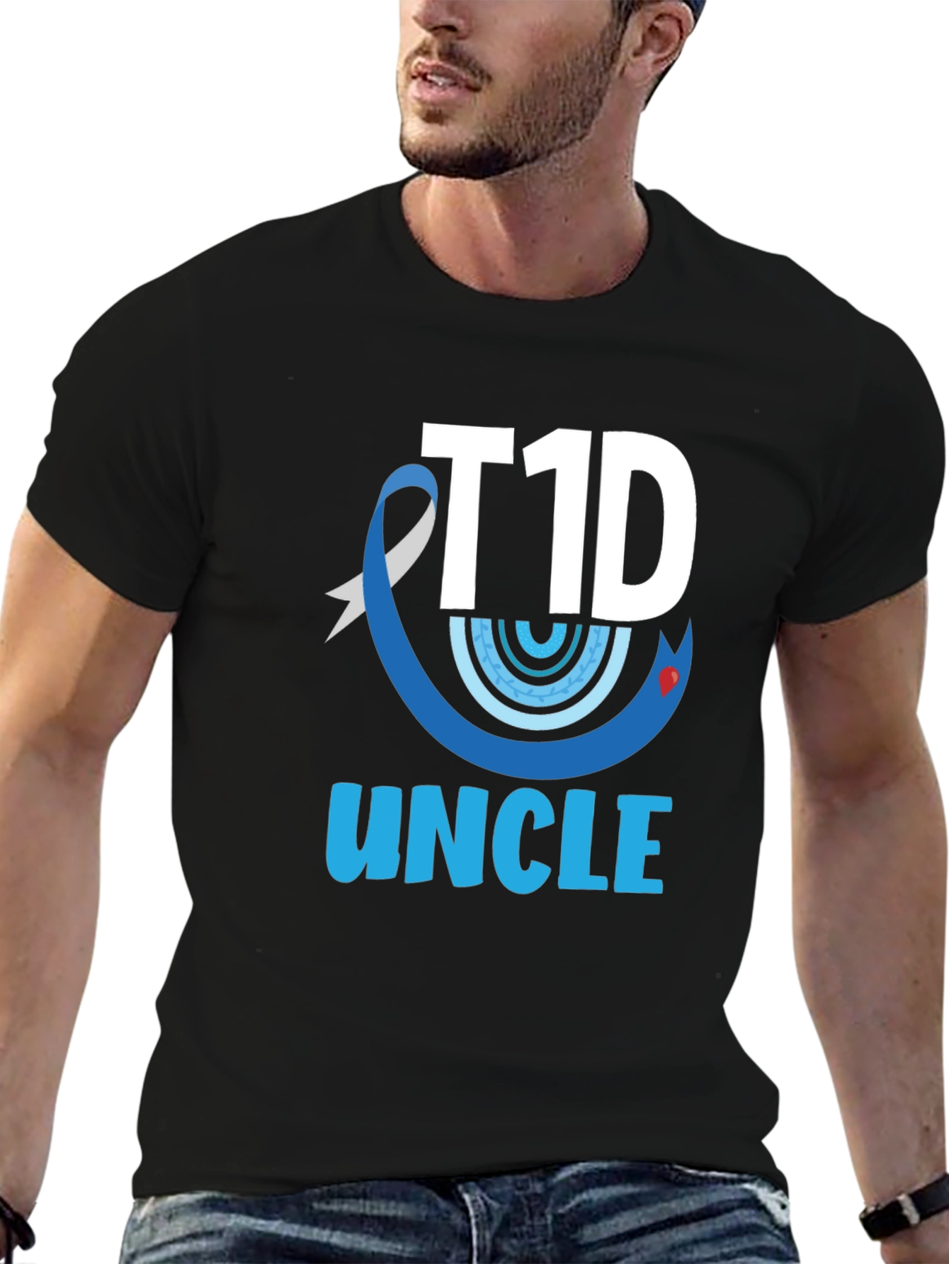 T1D Uncle Awareness Graphic Tee