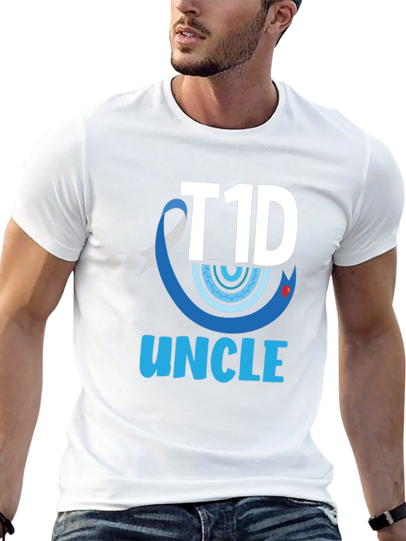T1D Uncle Awareness Graphic Tee