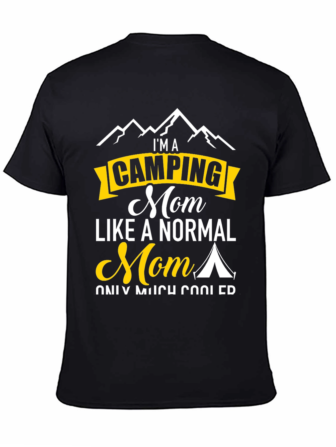 Camping Mom Graphic Tee - Outdoor Adventure Shirt