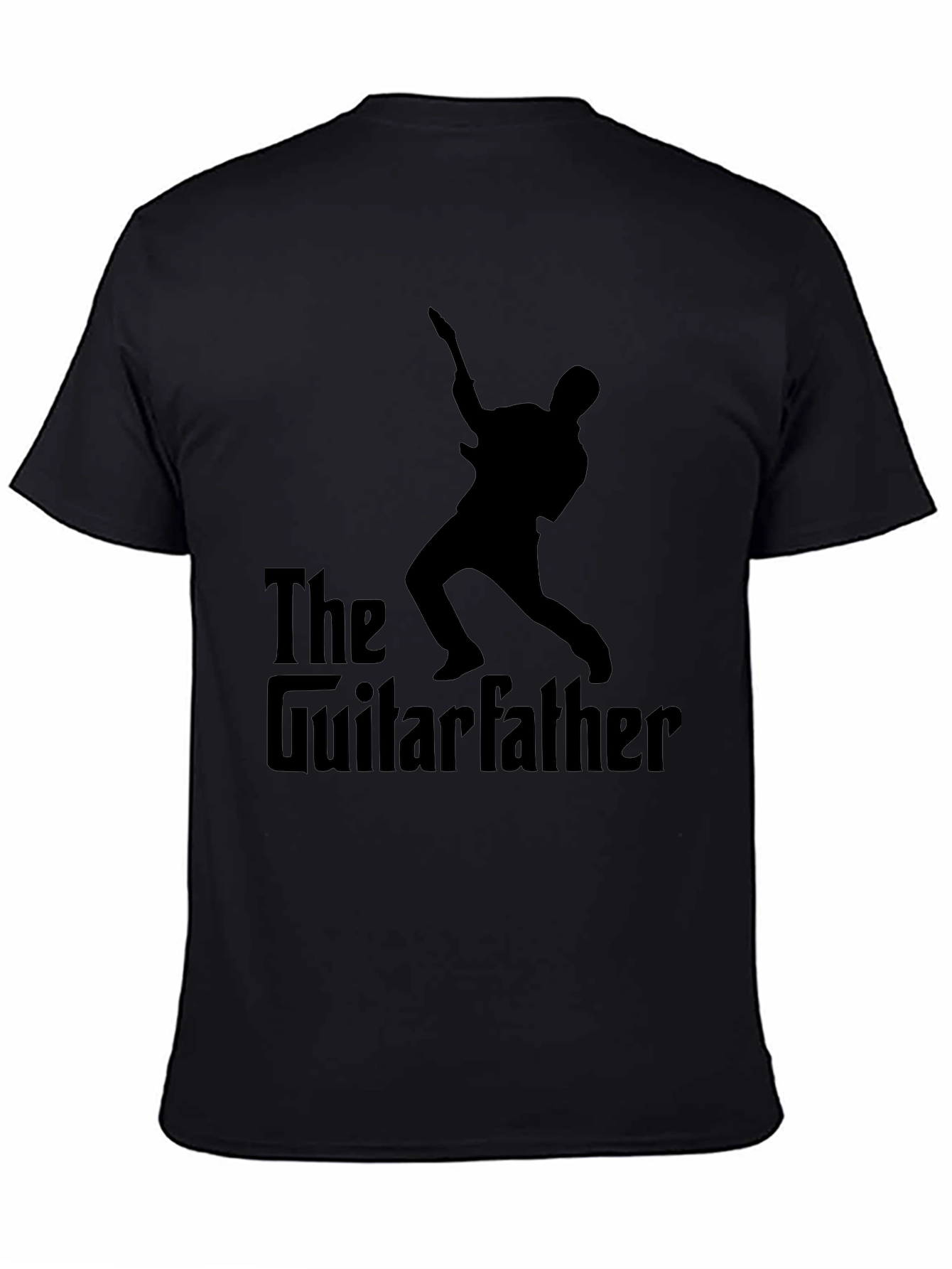 The Guitarfather T-Shirt - Rock & Roll Dad Tee