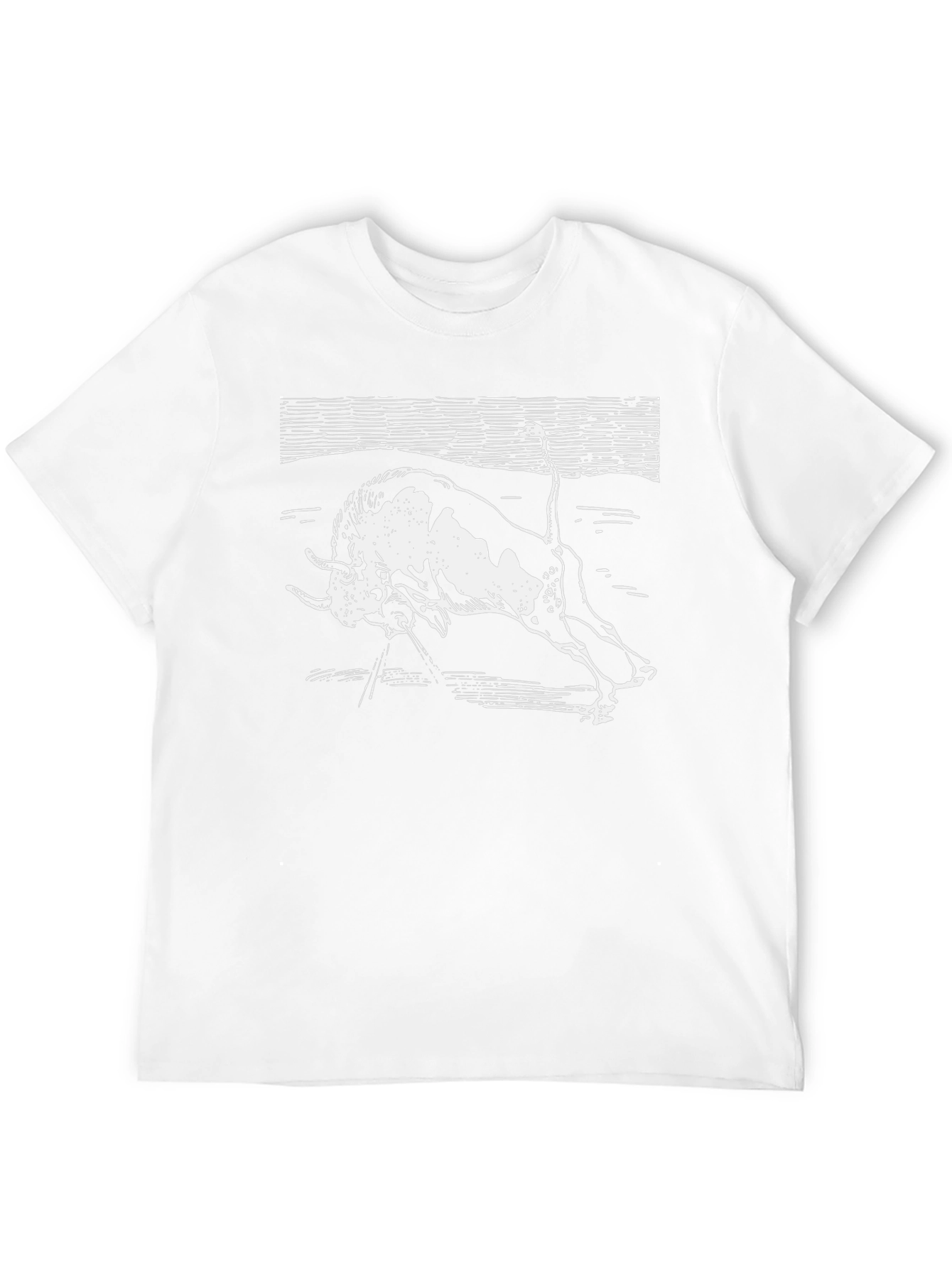 Raging Bull Graphic Tee - Bold Black T-Shirt