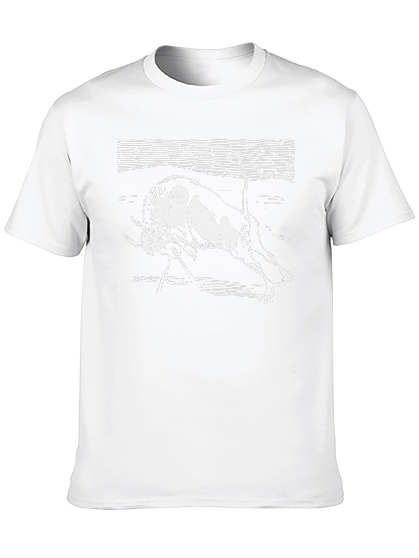 Raging Bull Graphic Tee - Bold Black T-Shirt