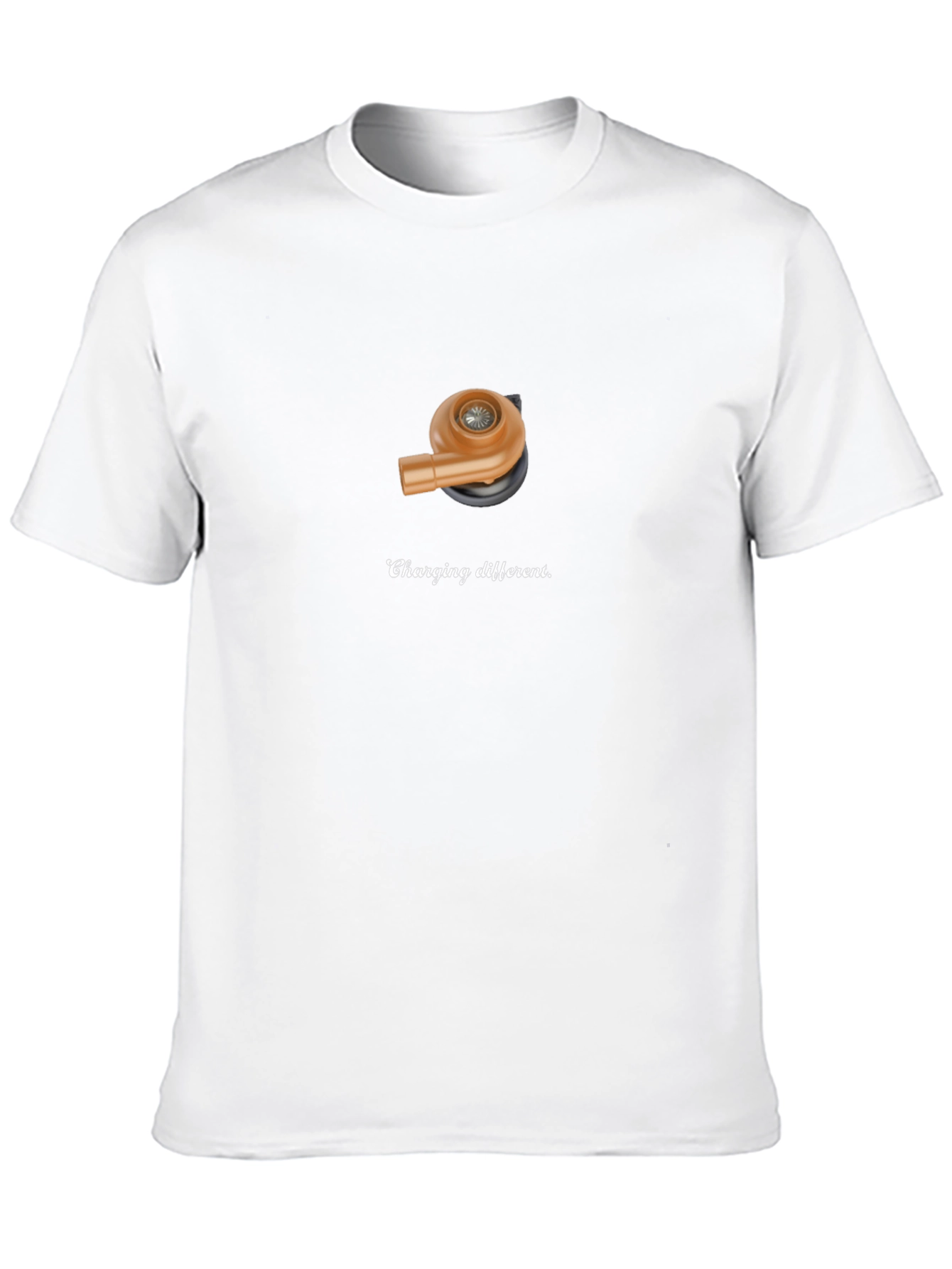 Charging Different T-Shirt - Turbo Design
