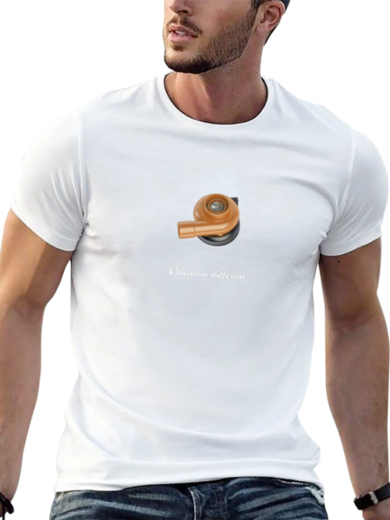 Charging Different T-Shirt - Turbo Design