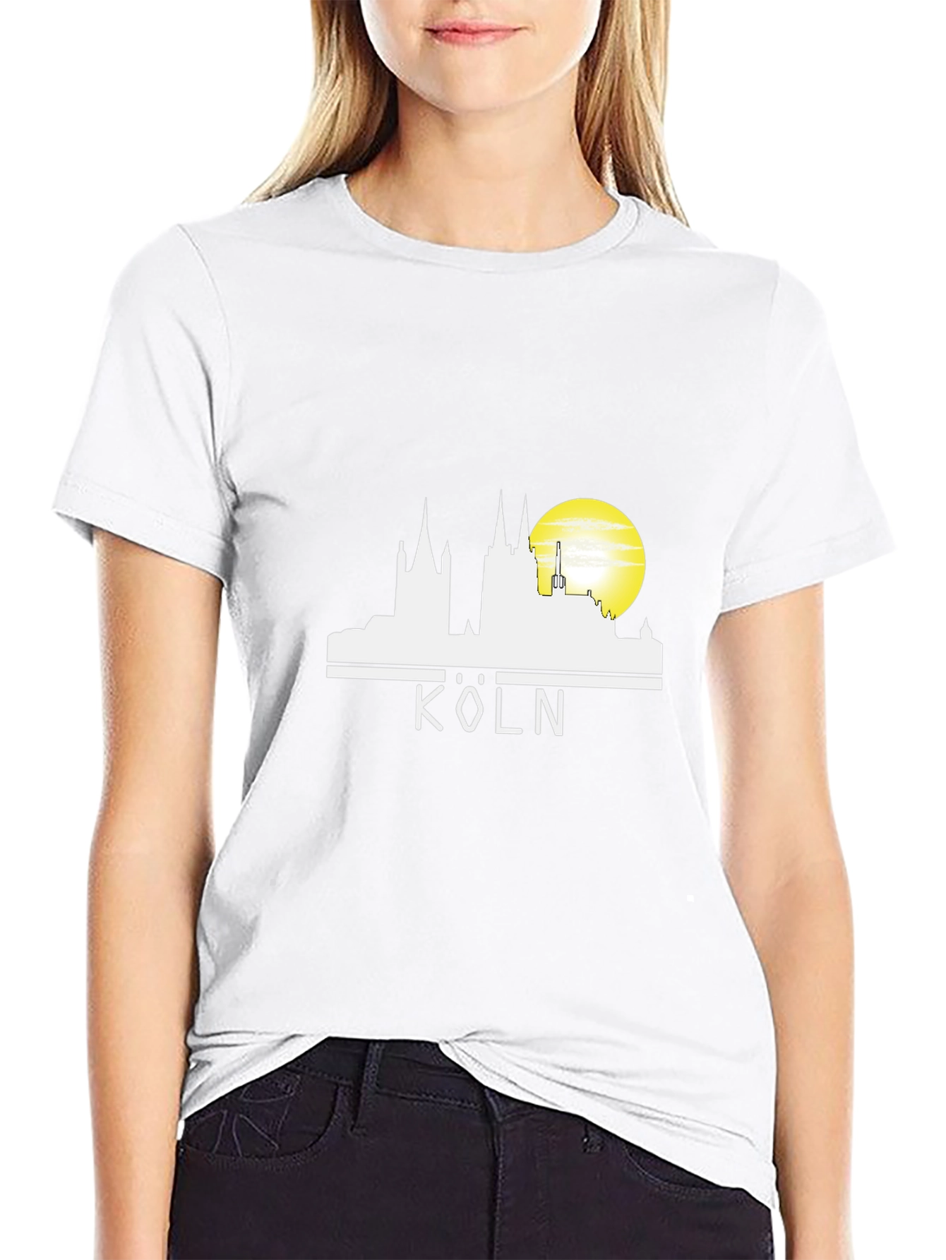 Cologne Skyline T-Shirt - Germany Souvenir