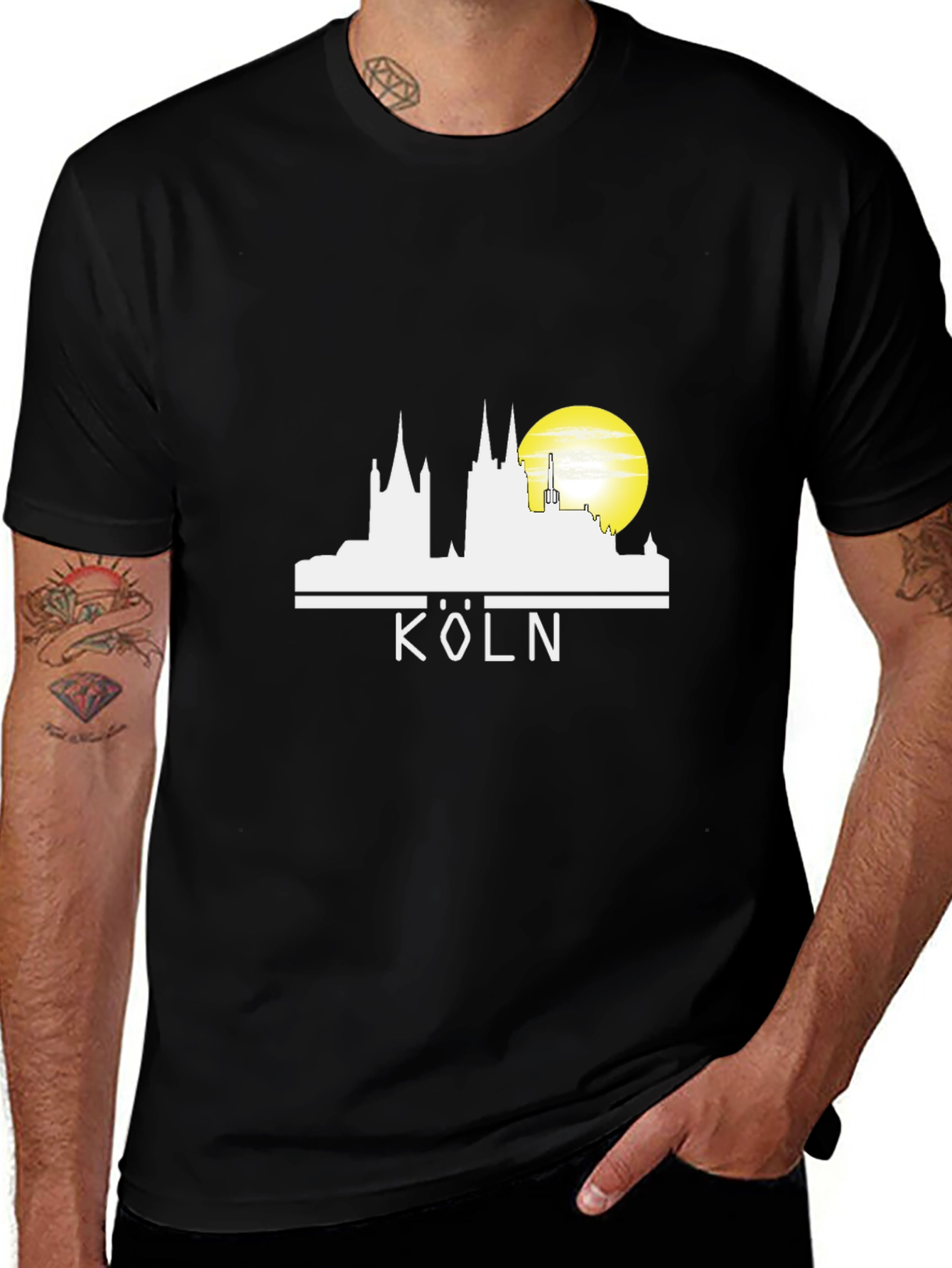 Cologne Skyline T-Shirt - Germany Souvenir