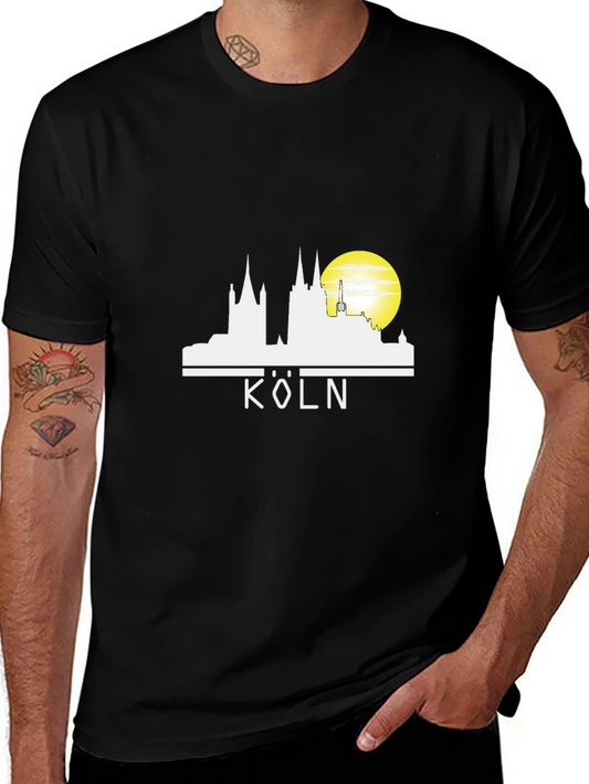 Cologne Skyline T-Shirt - Germany Souvenir