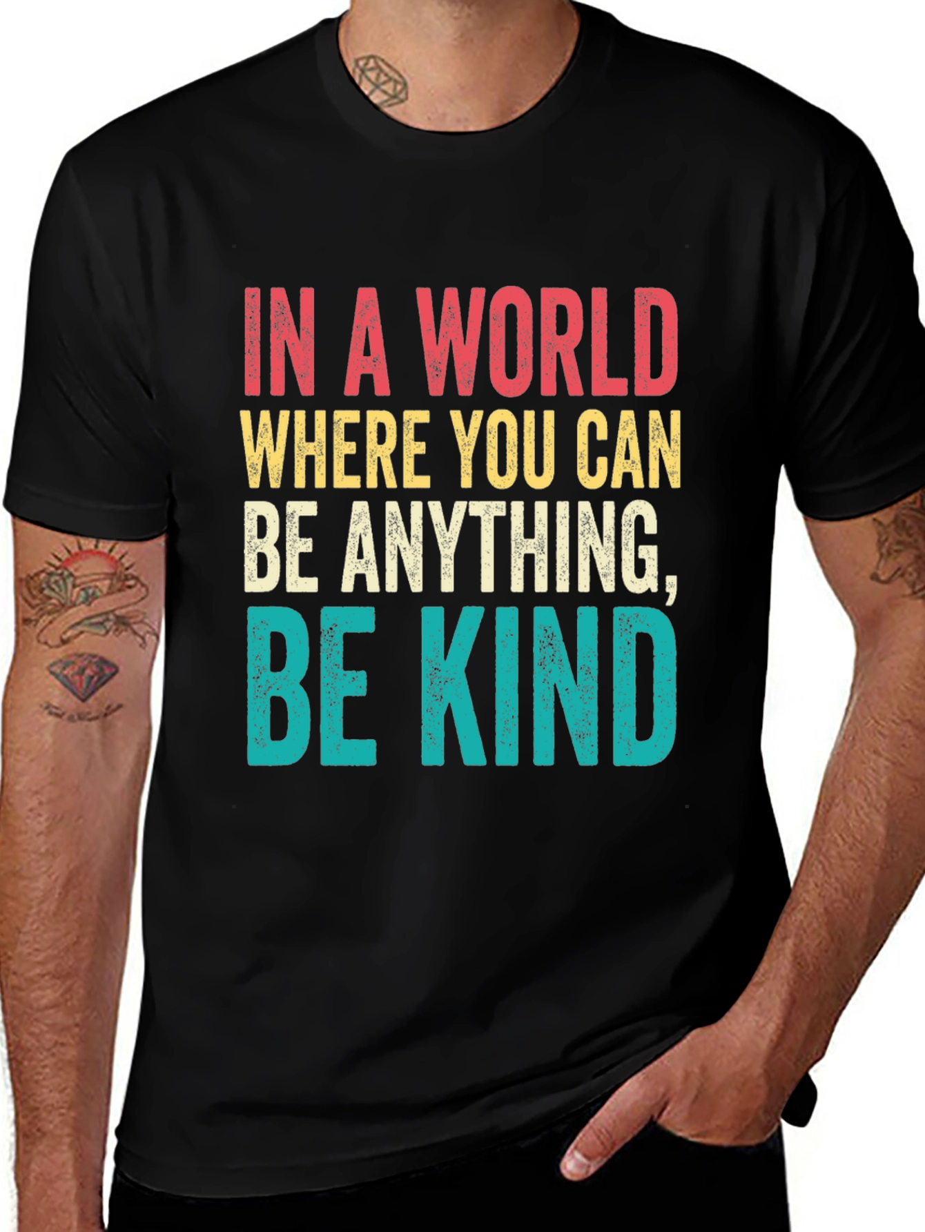 Be Kind T-Shirt - Inspirational Graphic Tee