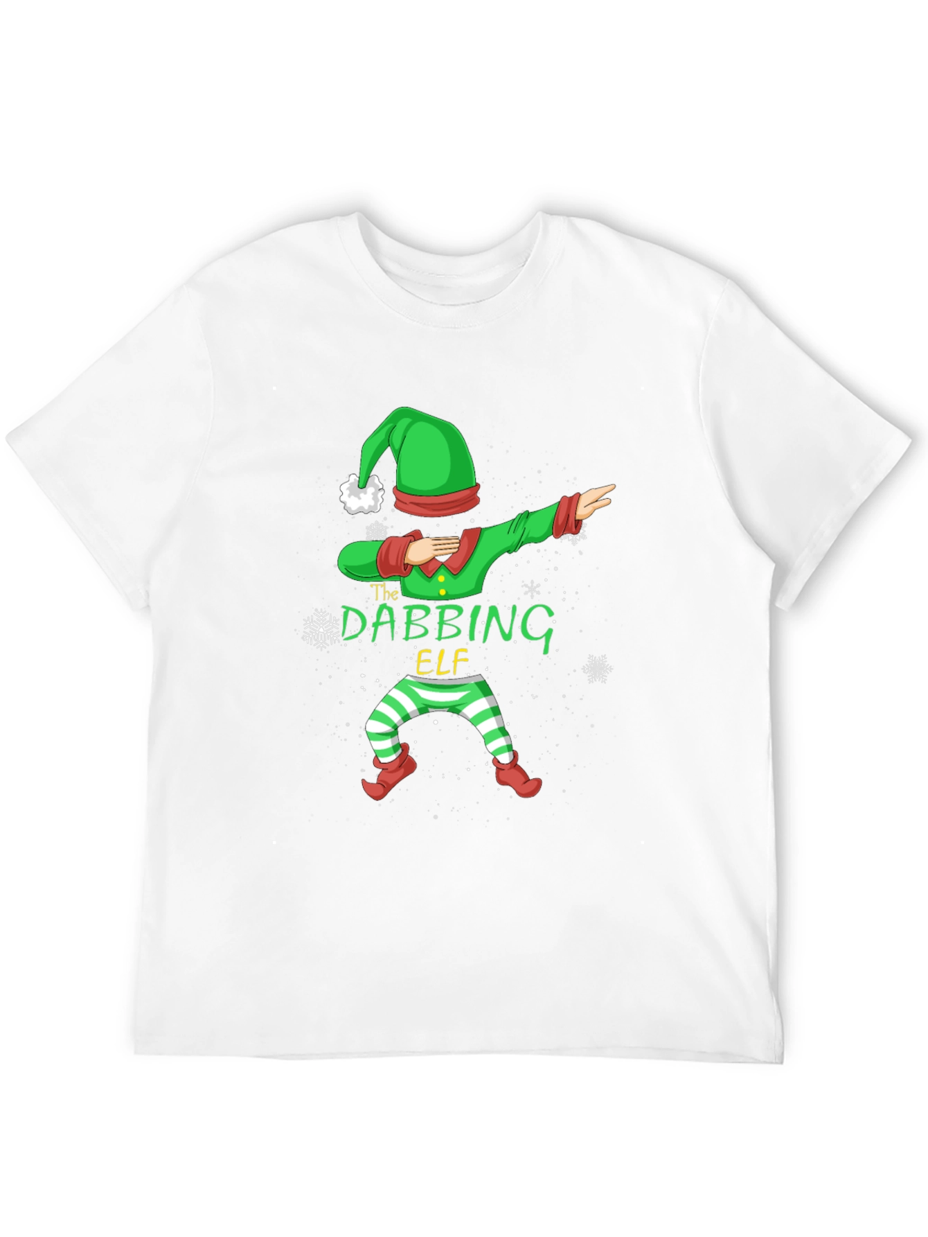 Dabbing Elf Christmas Holiday T-Shirt