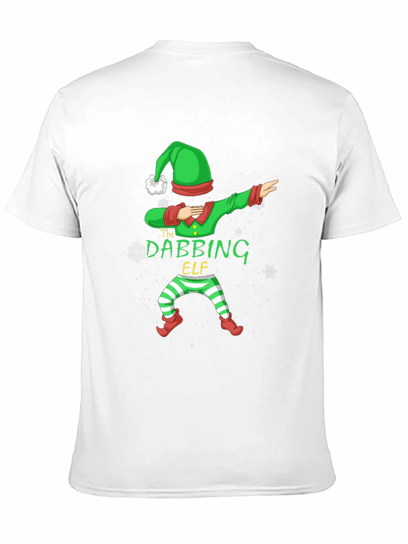 Dabbing Elf Christmas Holiday T-Shirt