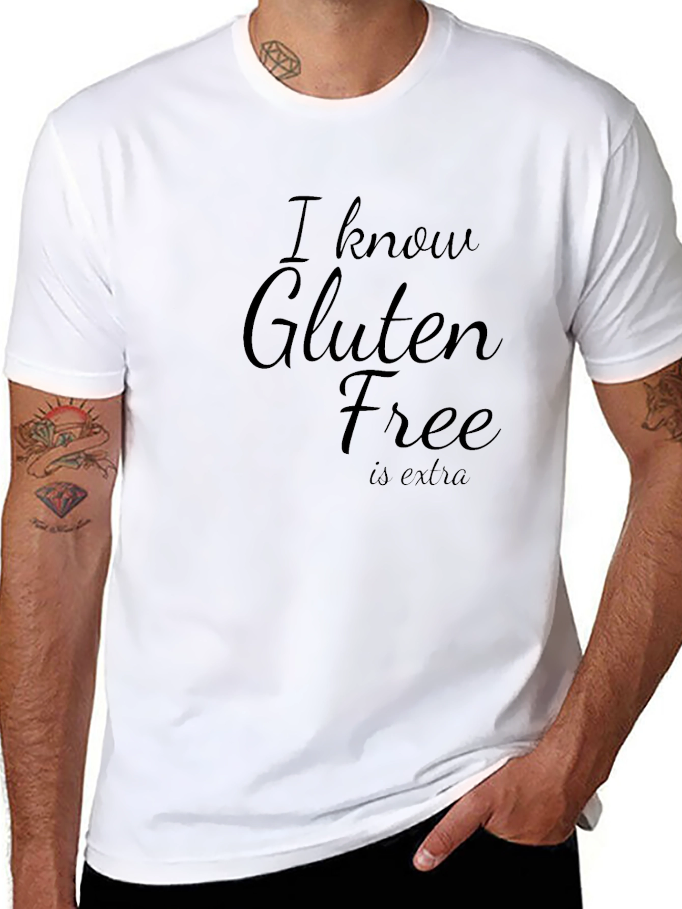 Gluten Free T-Shirt - Funny Sarcastic Tee