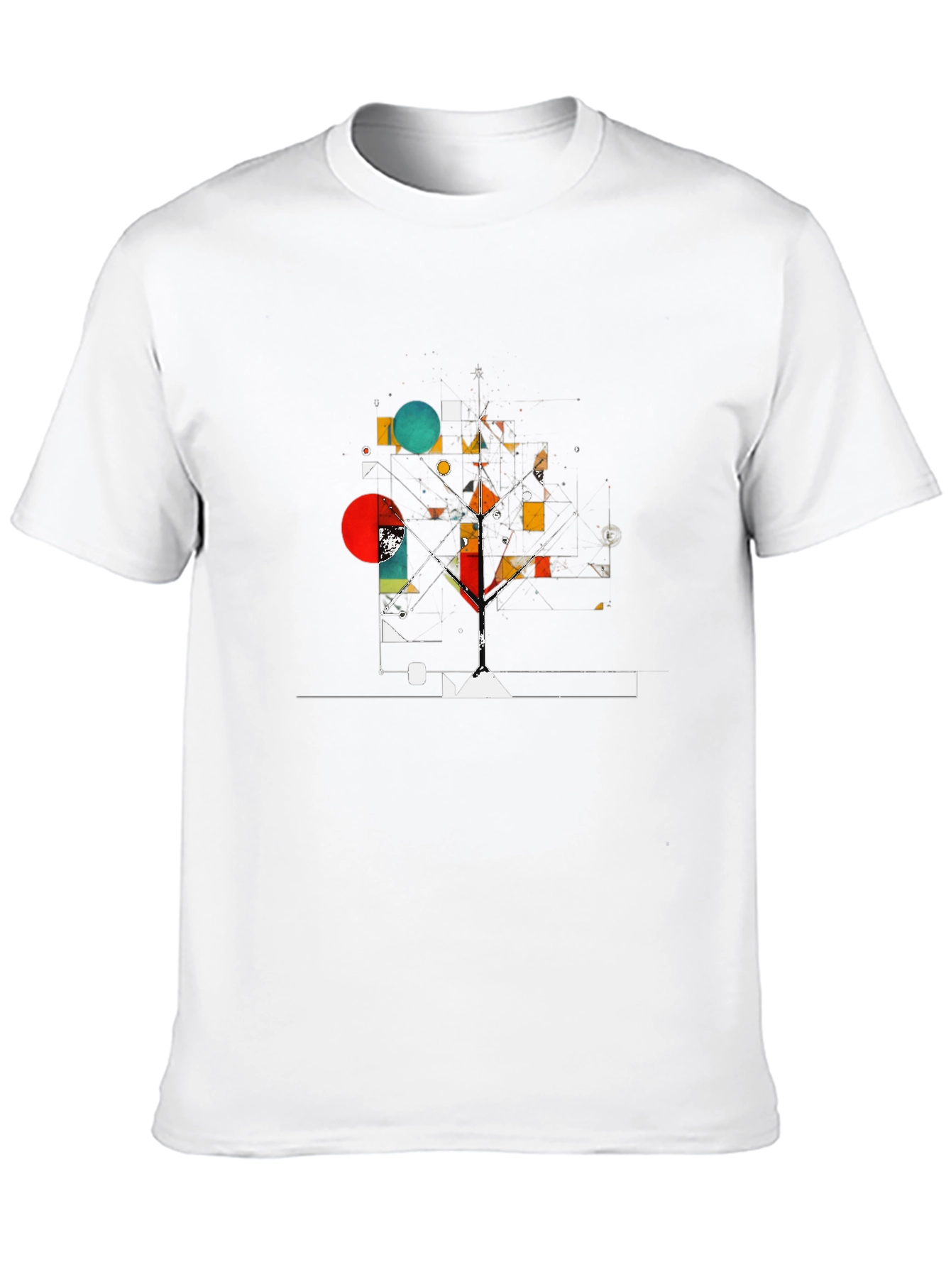 Abstract Geometric Art Tee