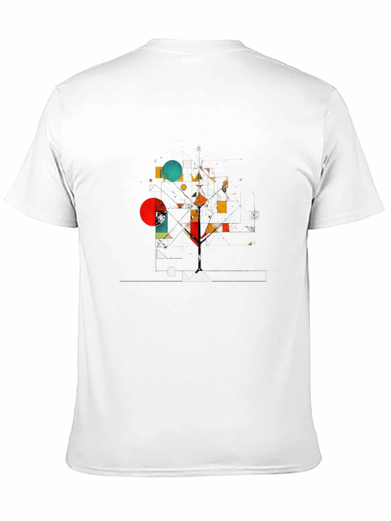 Abstract Geometric Art Tee