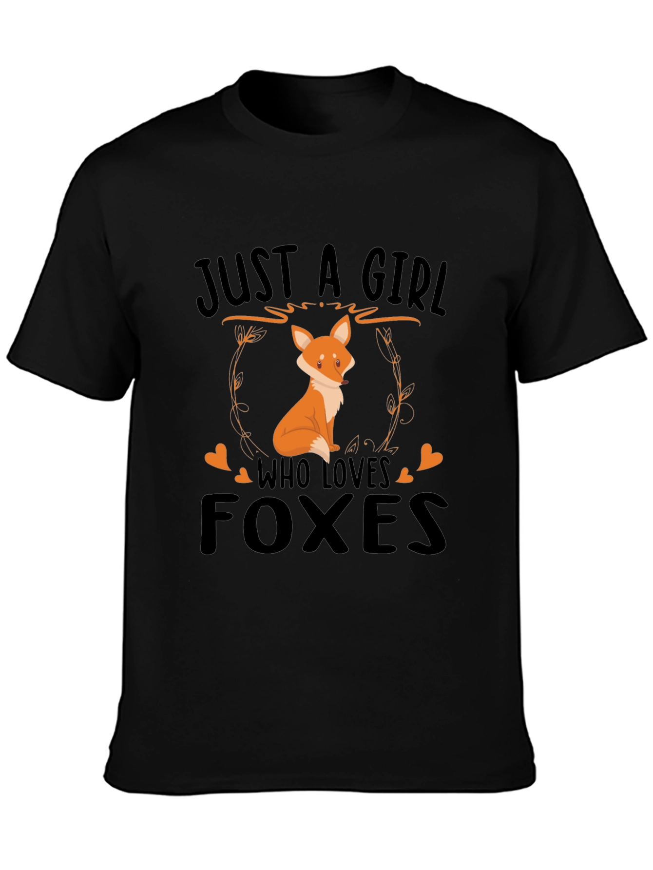 Just A Girl Who Loves Foxes T-Shirt