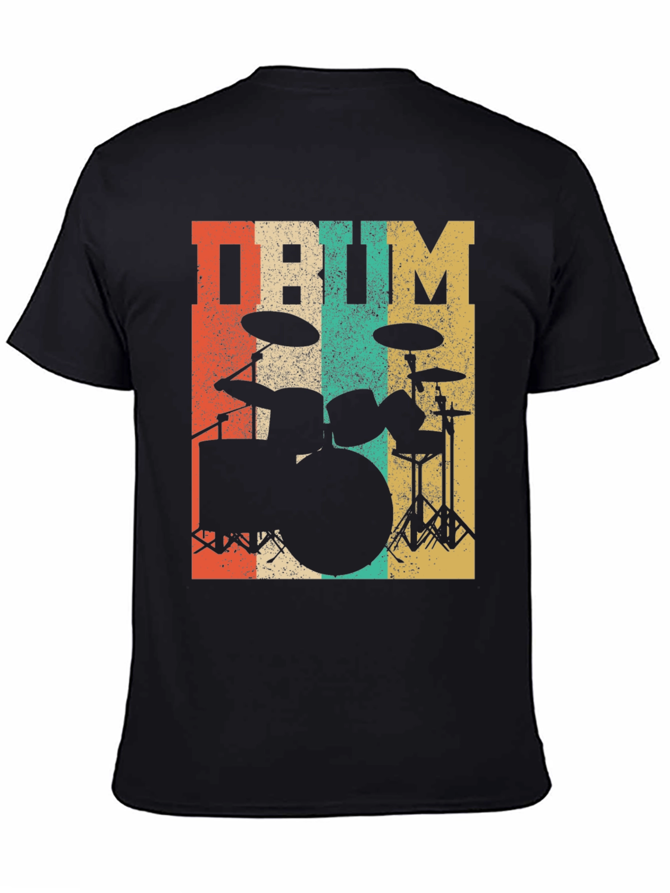 Retro Drum Set T-Shirt