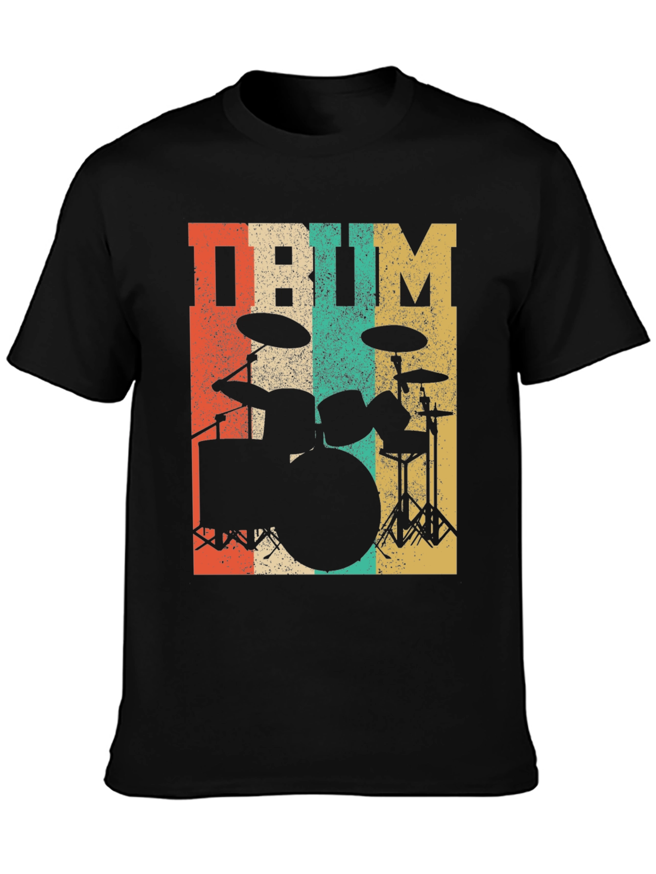Retro Drum Set T-Shirt