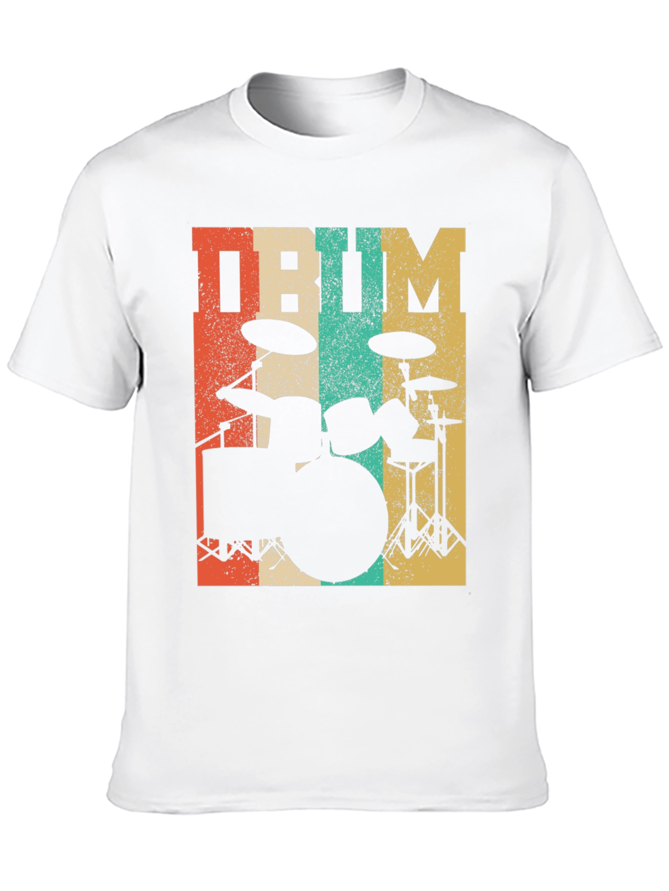 Retro Drum Set T-Shirt