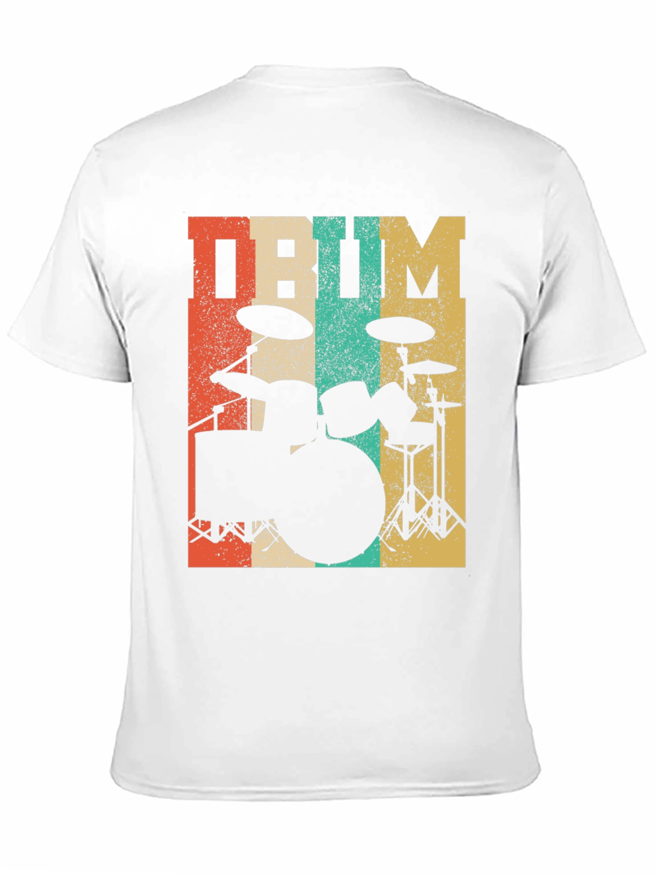 Retro Drum Set T-Shirt