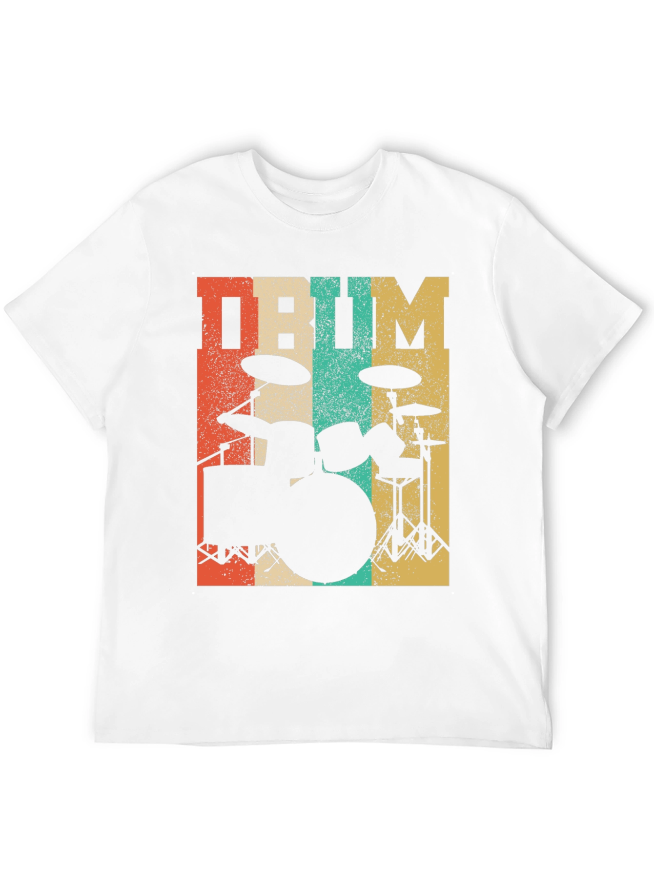 Retro Drum Set T-Shirt