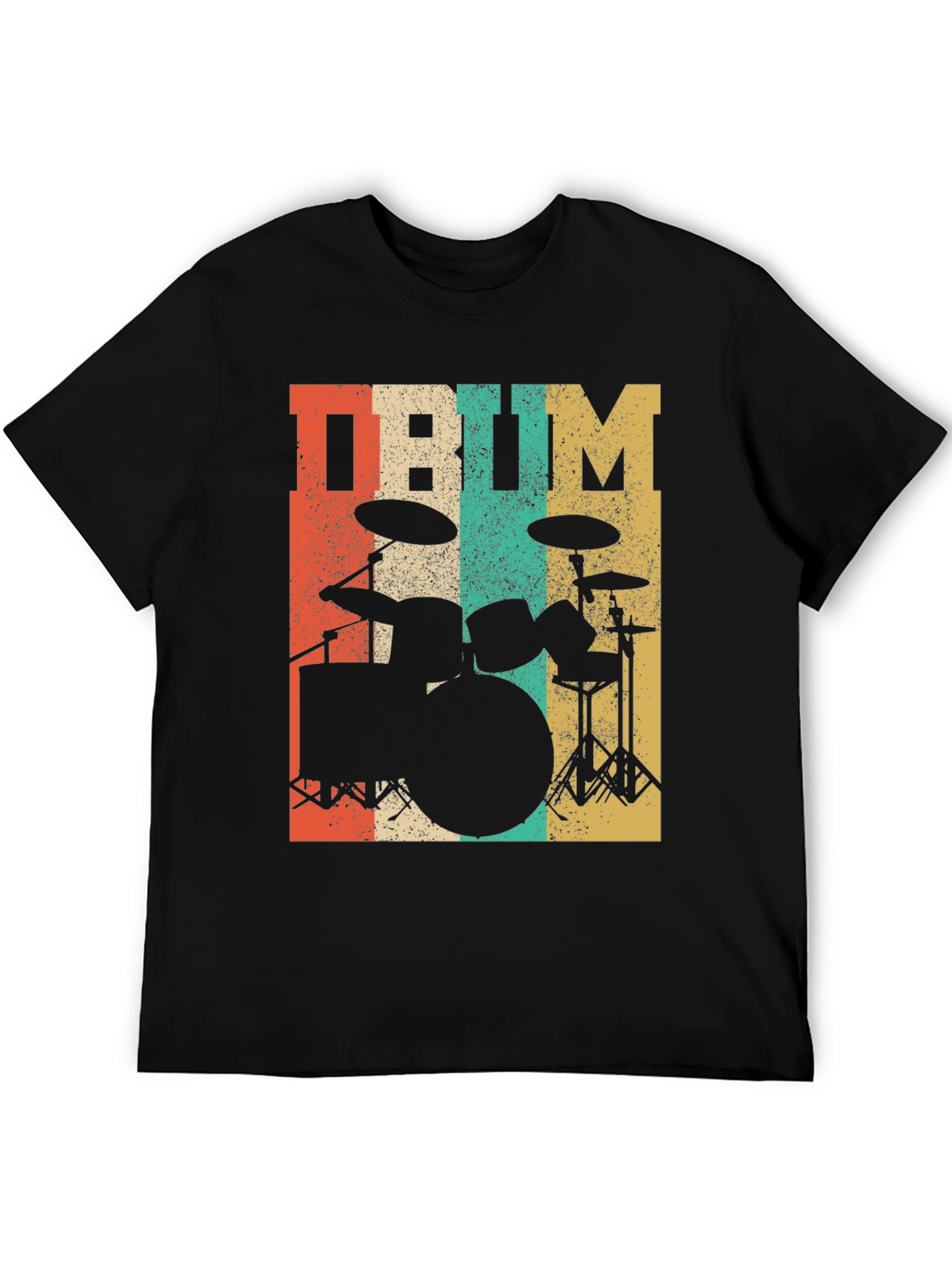 Retro Drum Set T-Shirt