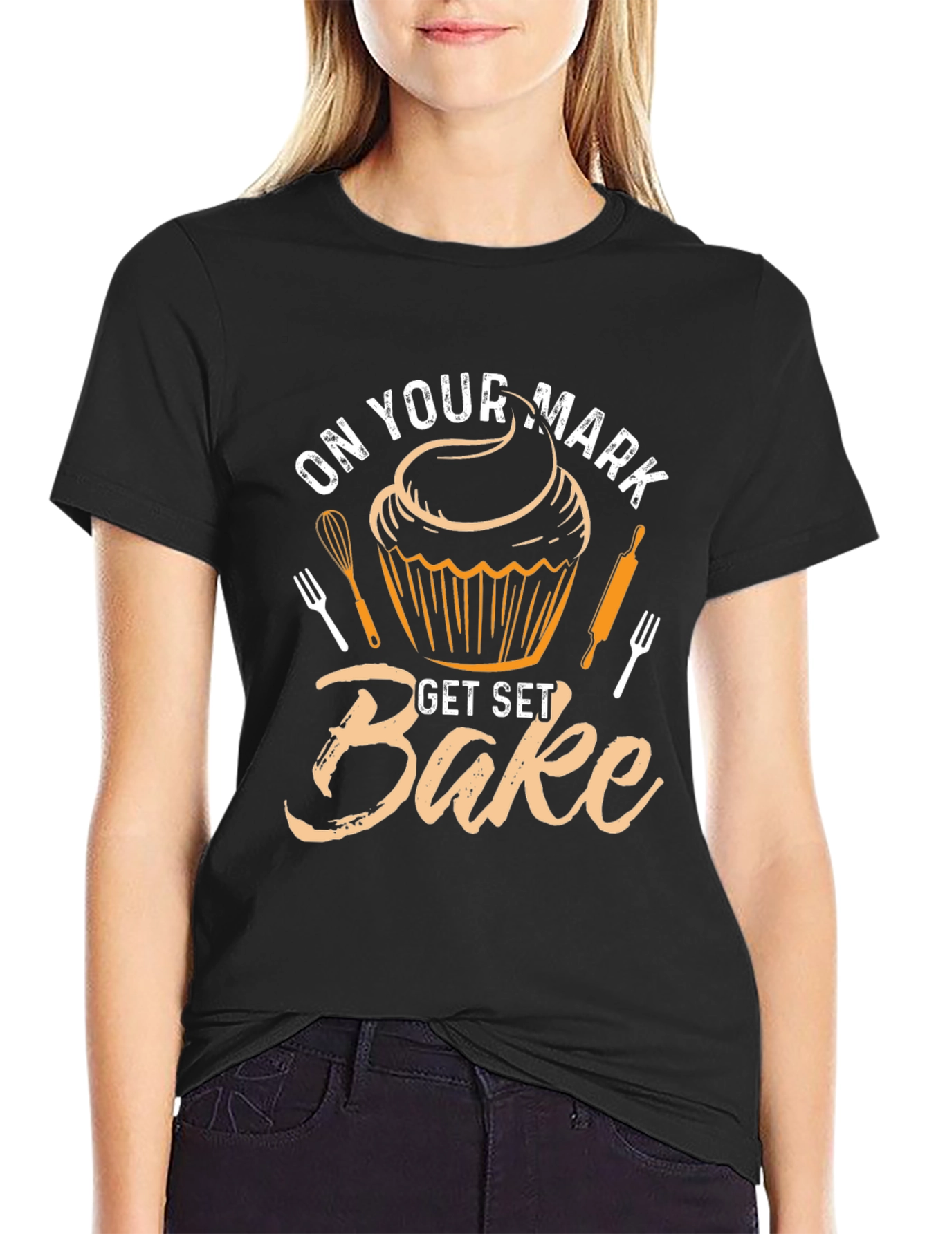 On Your Mark Get Set Bake T-Shirt