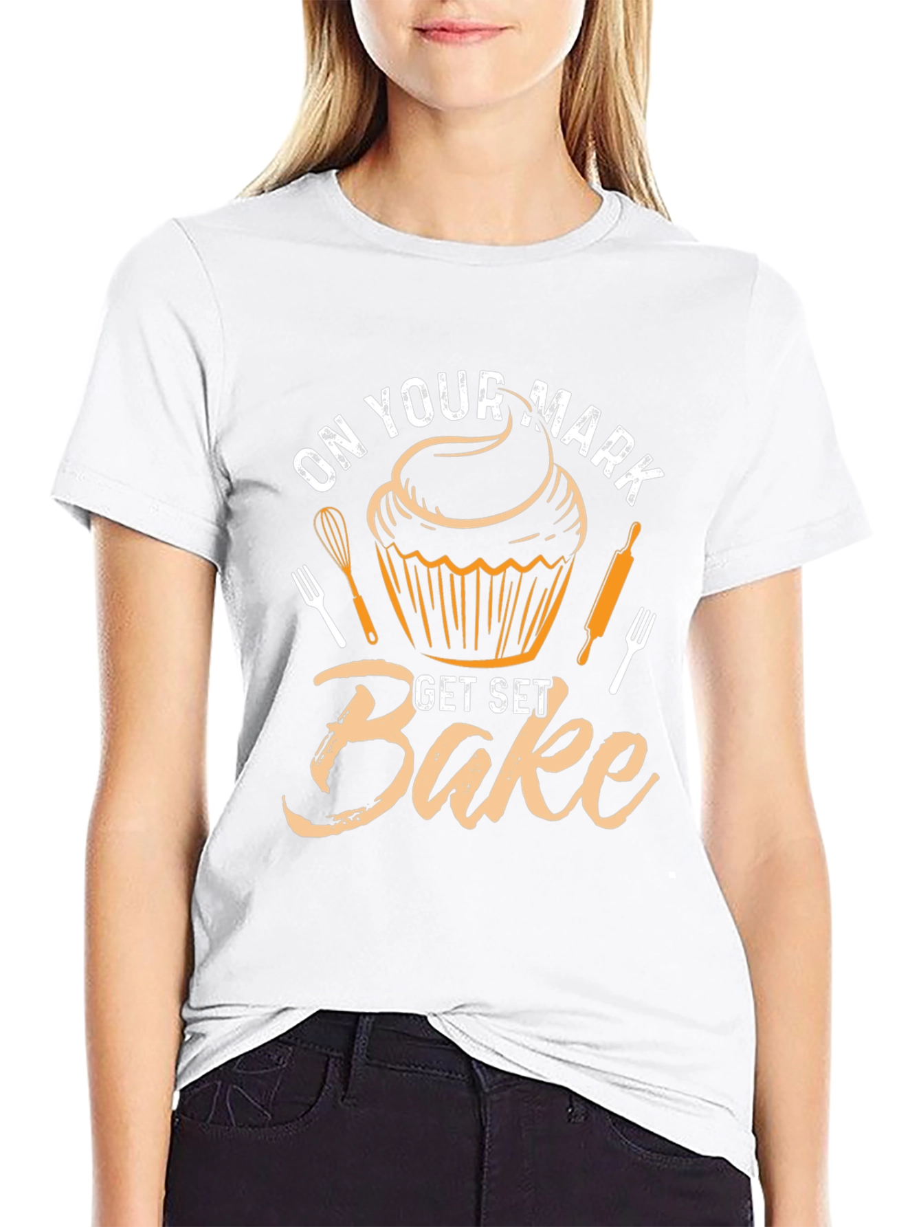 On Your Mark Get Set Bake T-Shirt