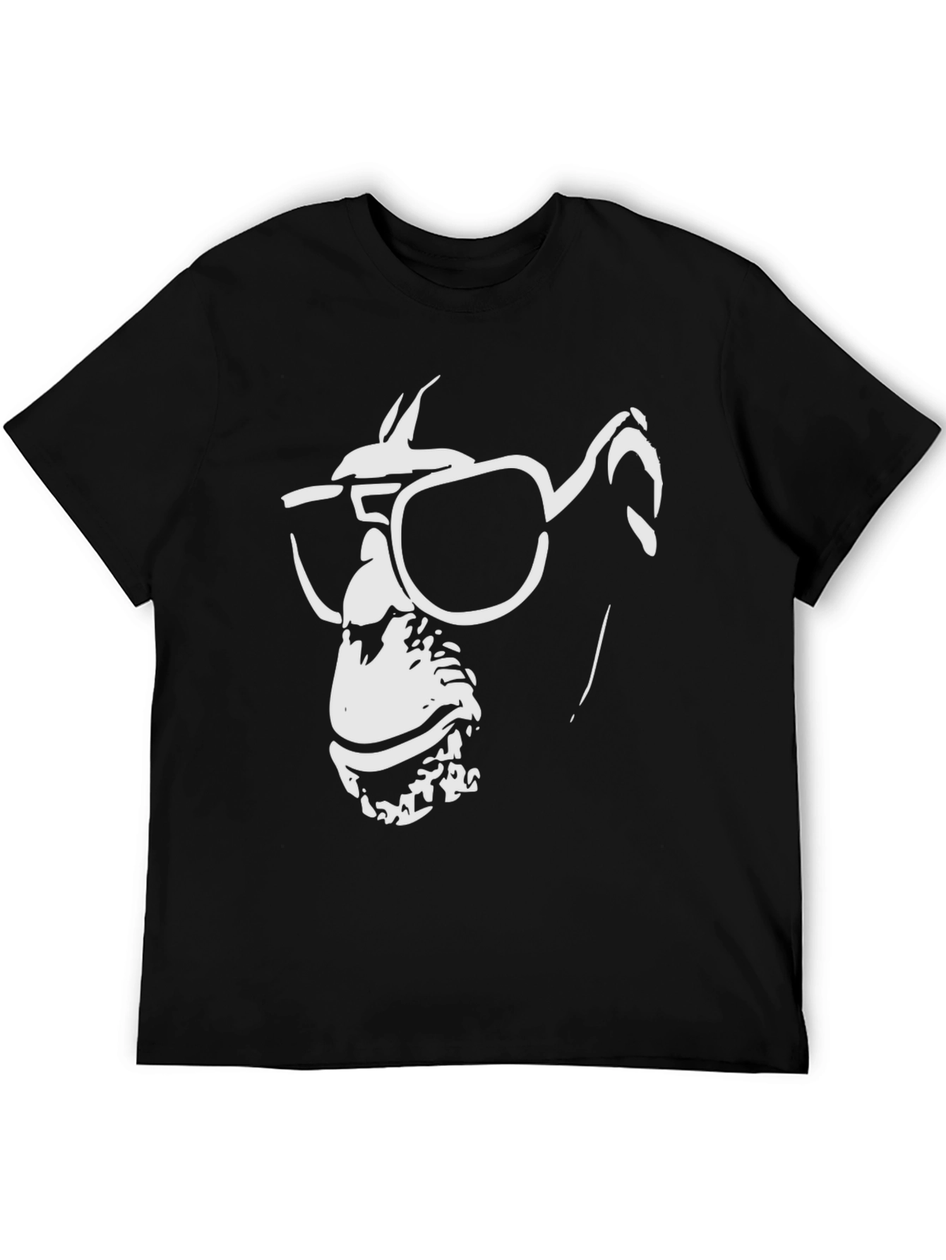 Cool Chimp Graphic Tee - Black Cotton T-Shirt