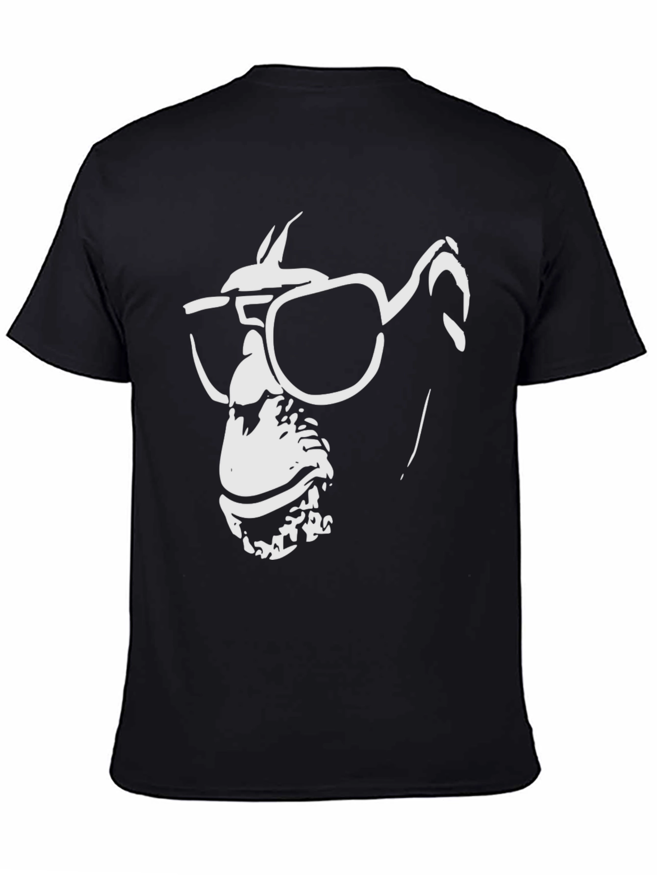 Cool Chimp Graphic Tee - Black Cotton T-Shirt