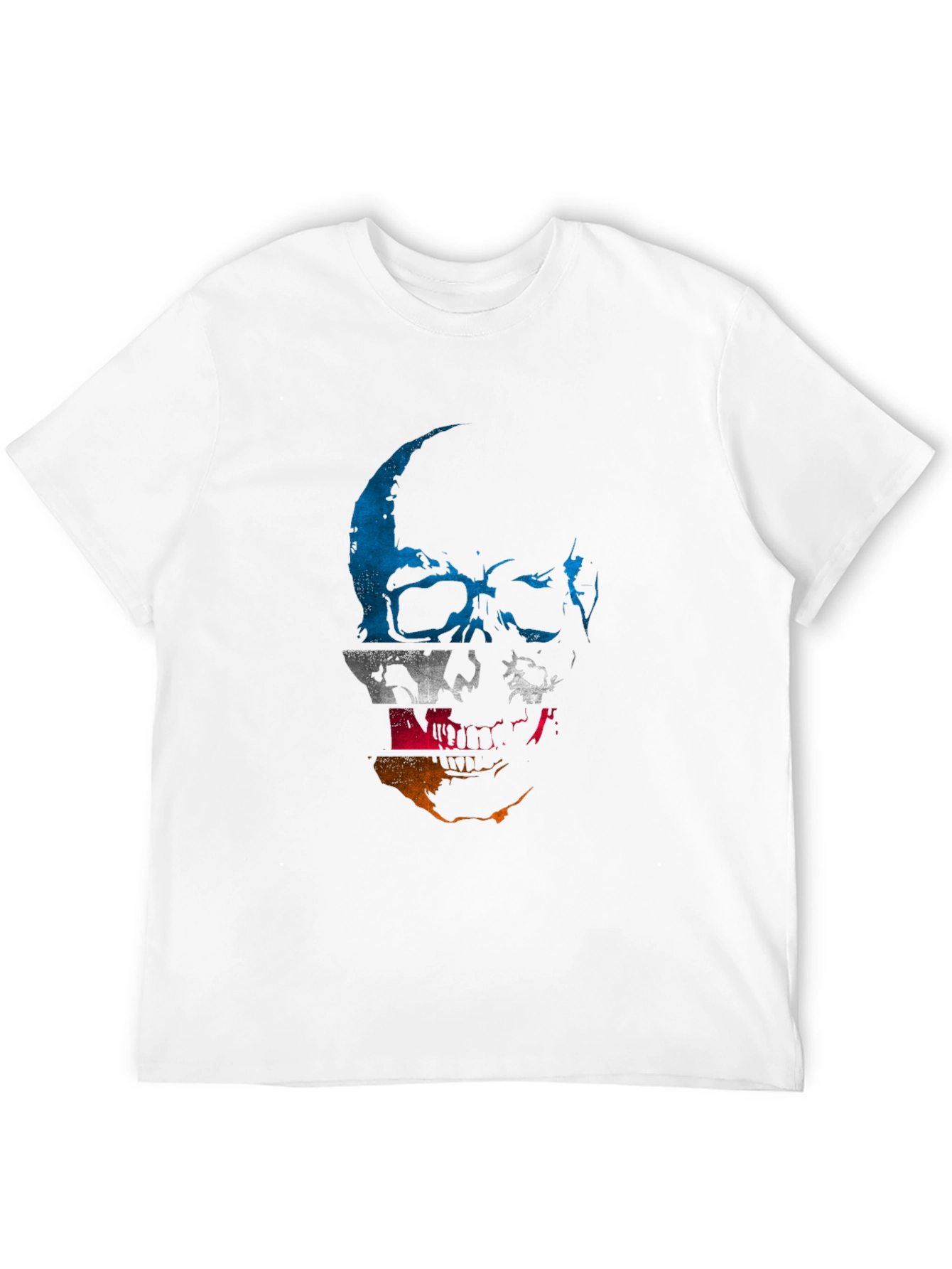 Skull Flag Graphic Tee - Mens Black T-Shirt