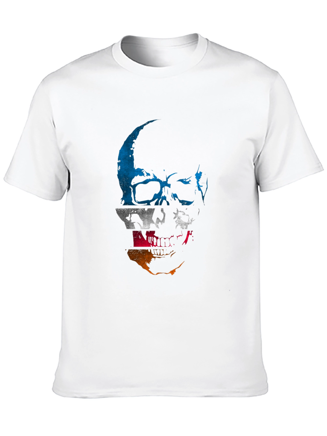 Skull Flag Graphic Tee - Mens Black T-Shirt