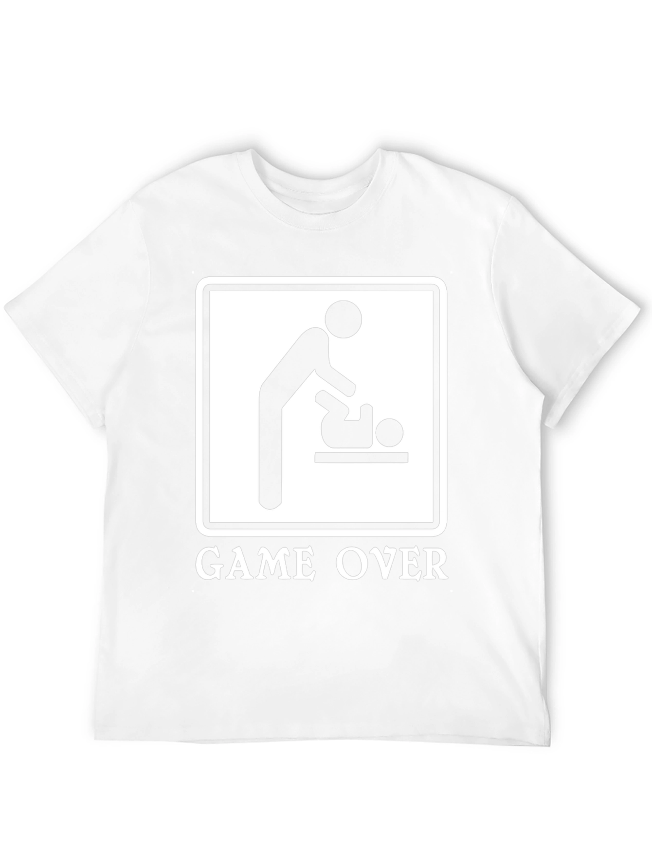 Game Over Baby Changing T-Shirt