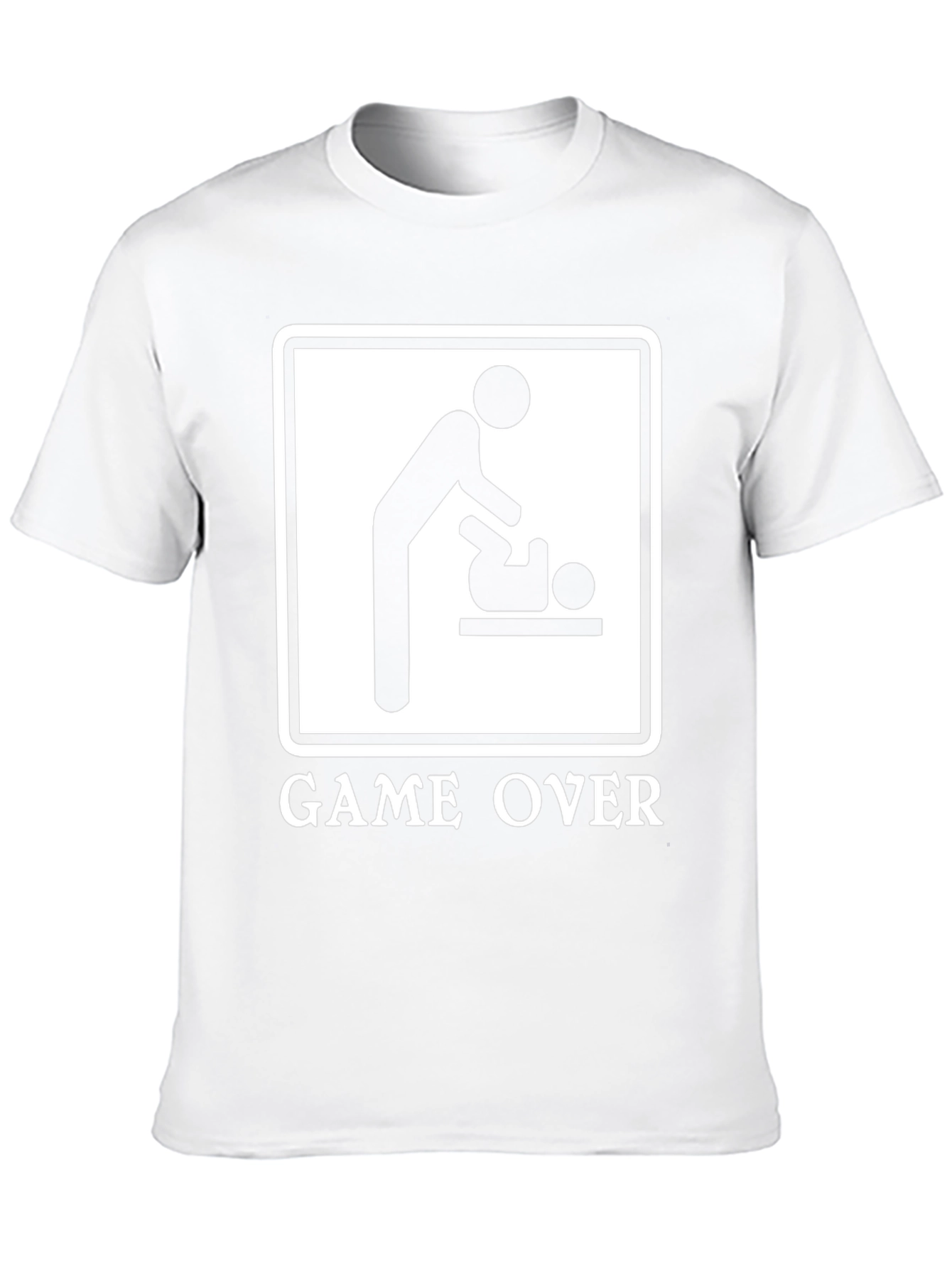 Game Over Baby Changing T-Shirt