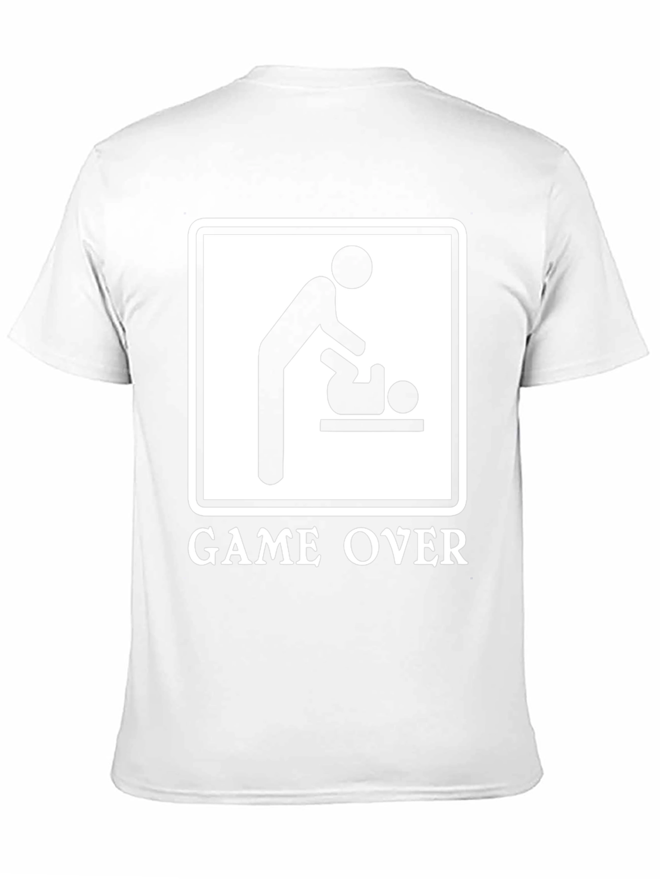 Game Over Baby Changing T-Shirt
