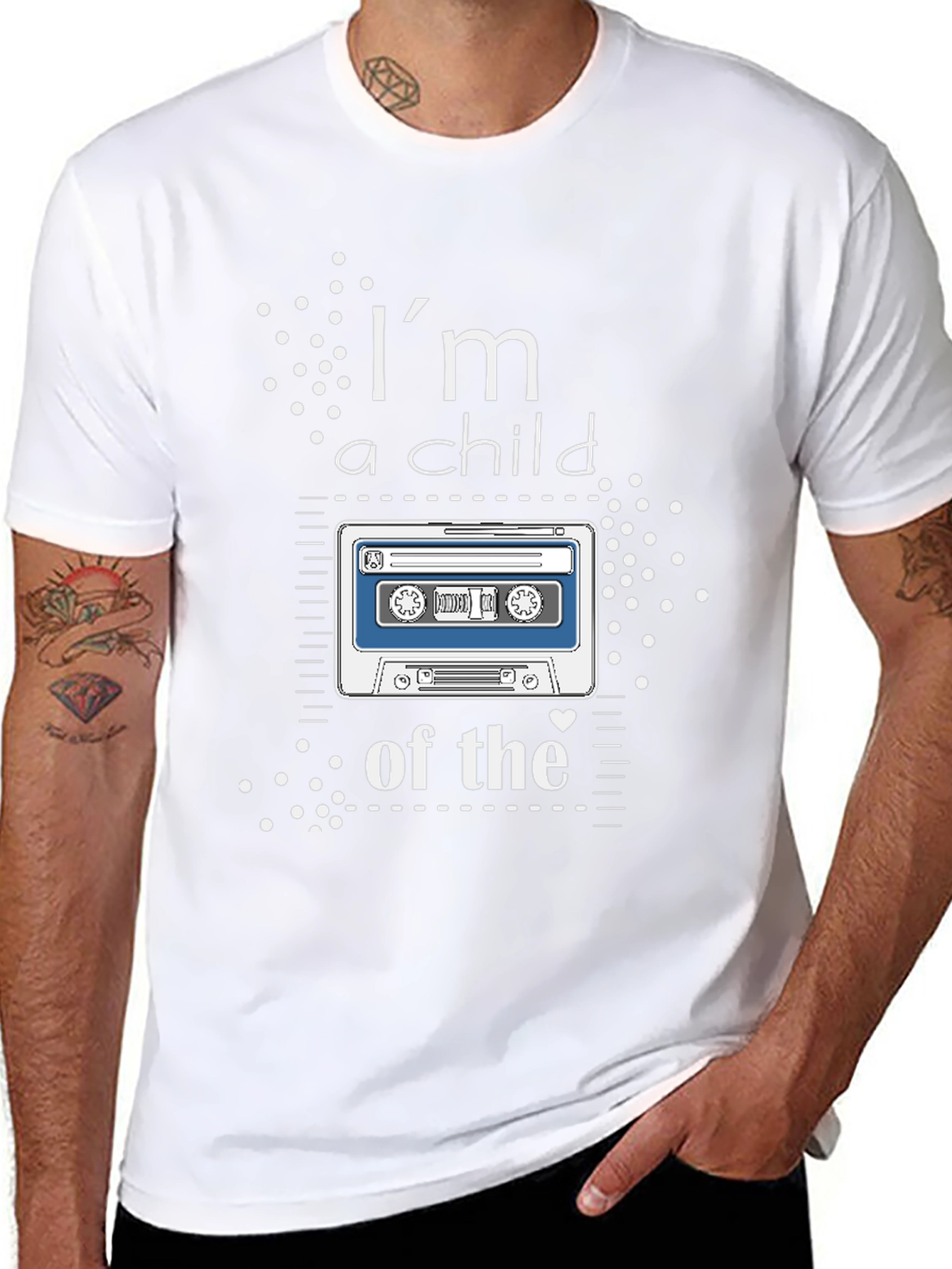 Im a Child of the 80s Cassette Tape T-Shirt